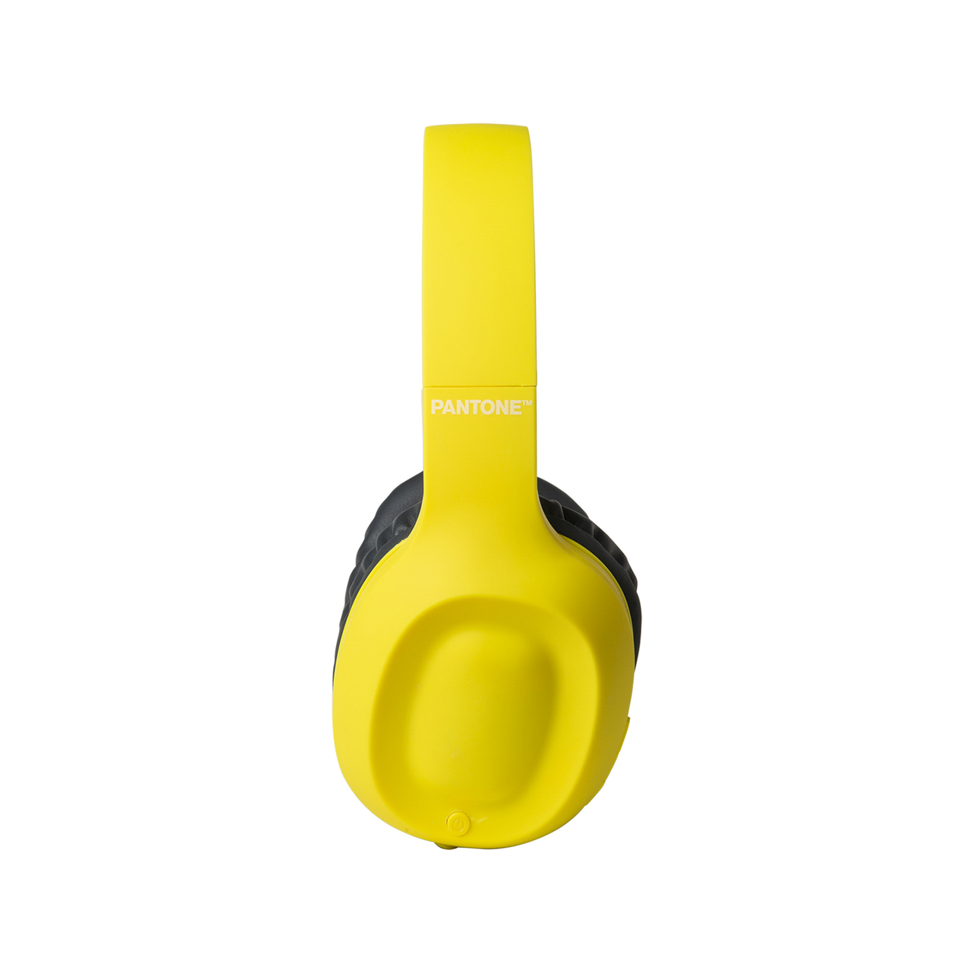 Cuffie stereo Bluetooth wireless linea Pantone - giallo