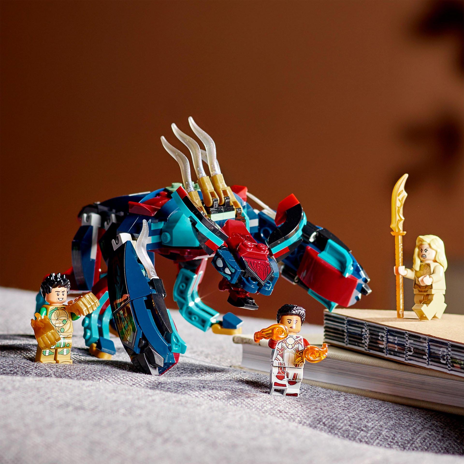 LEGO Marvel L'Imboscata Del Deviant!, Minifigure Supereroi, Giocattoli Bambini 76154, , large