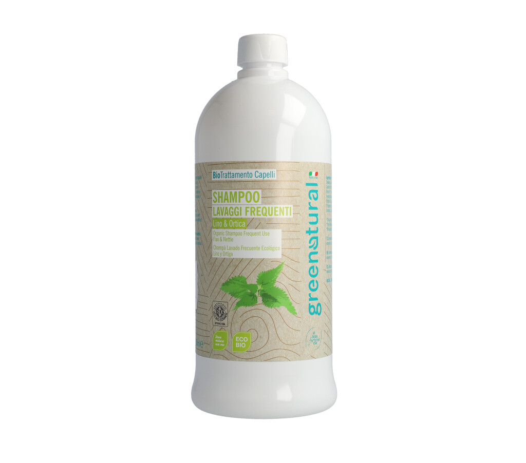 Shampoo Lavaggi Frequenti Lino&Ortica - 1l, , large