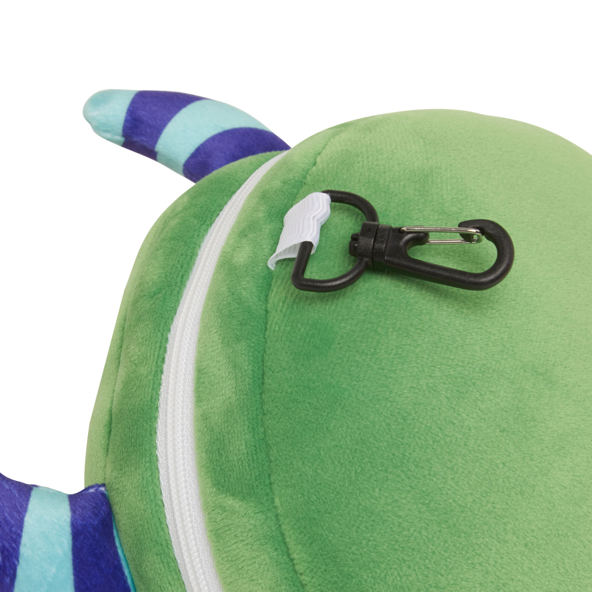 Cuscino da viaggio con maschera per dormire - Mostro verde, , large