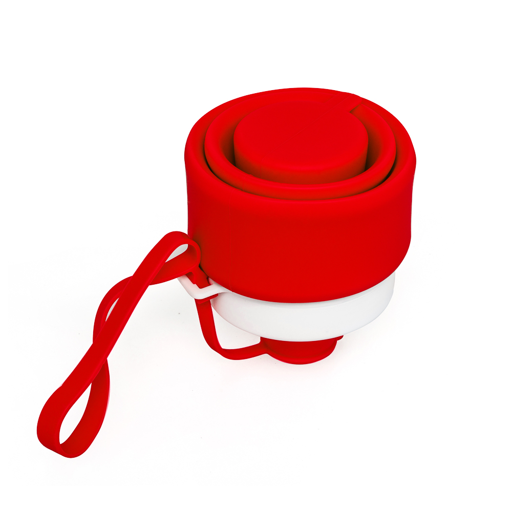 Bottiglia pieghevole in silicone 500 ml, , large