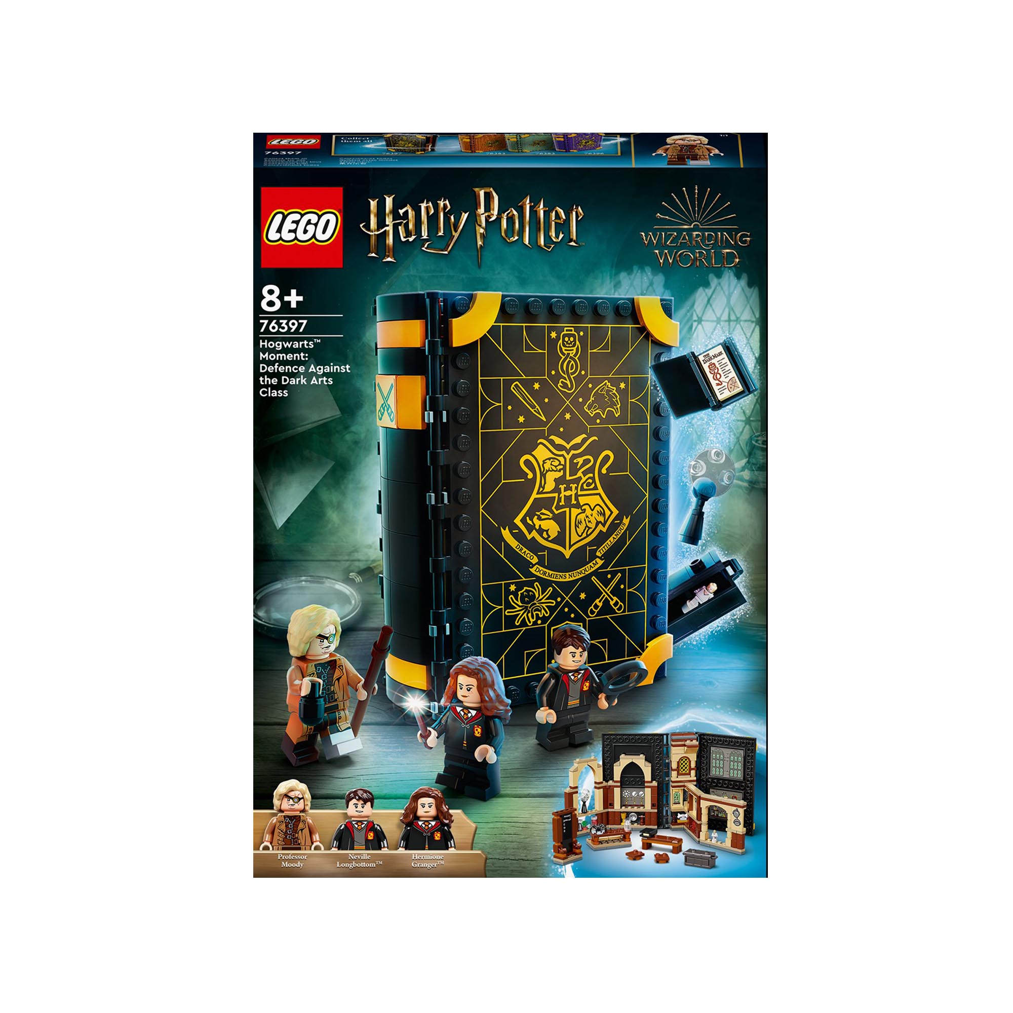 LEGO 76397 Harry Potter Lezione di Difesa a Hogwarts, Libro di Magia, Regalo da  76397, , large