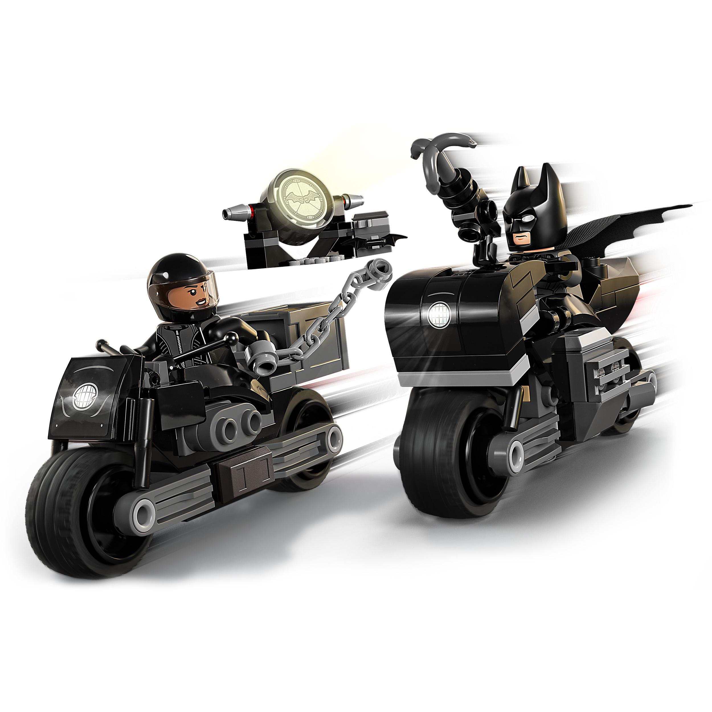 LEGO DC Inseguimento sulla Moto di Batman e Selina Kyle, Giocattolo per Bambini 76179, , large