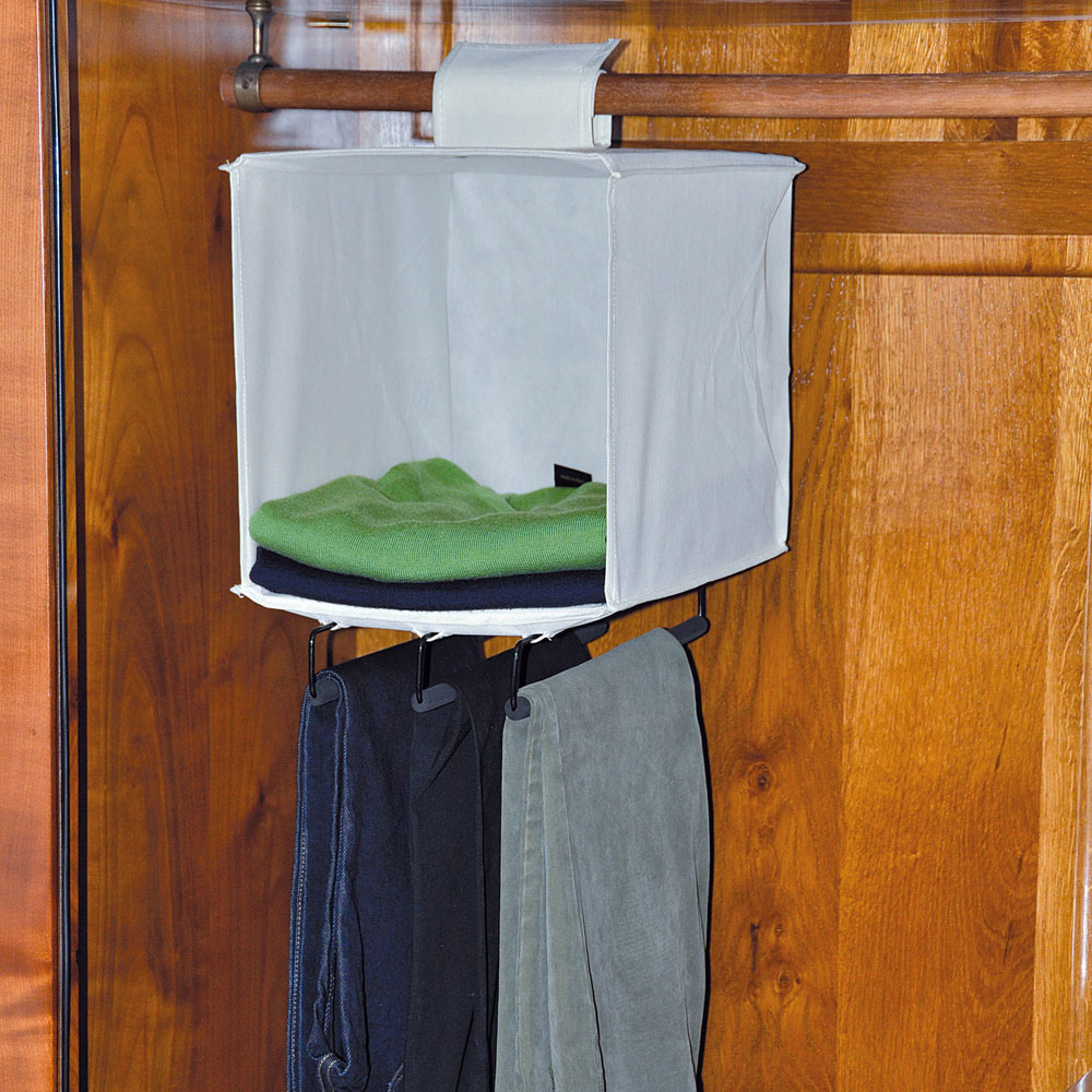 Box per maglie e porta pantaloni 2 in 1, , large
