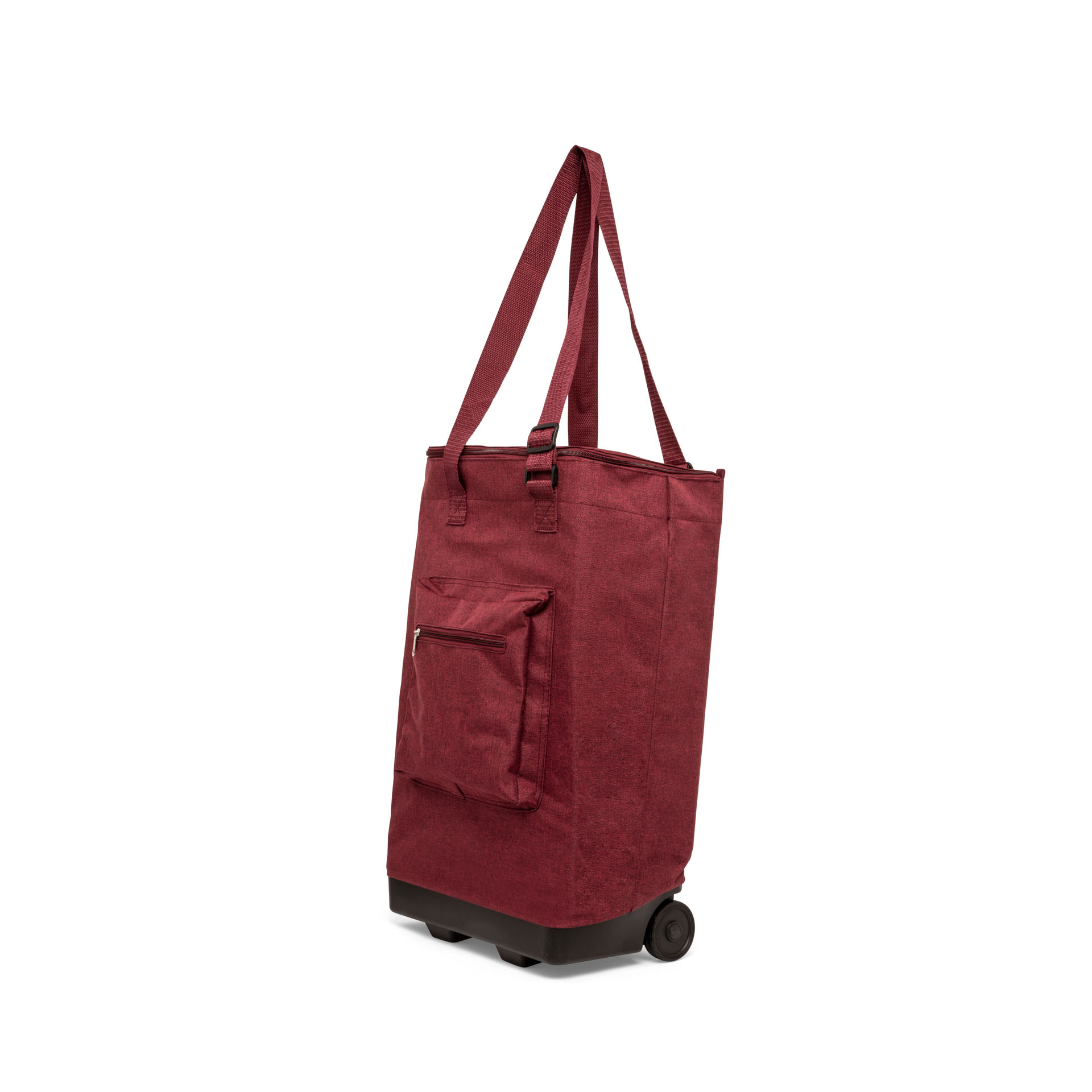 Trolley pieghevole per la spesa - Rosso, rosso, large
