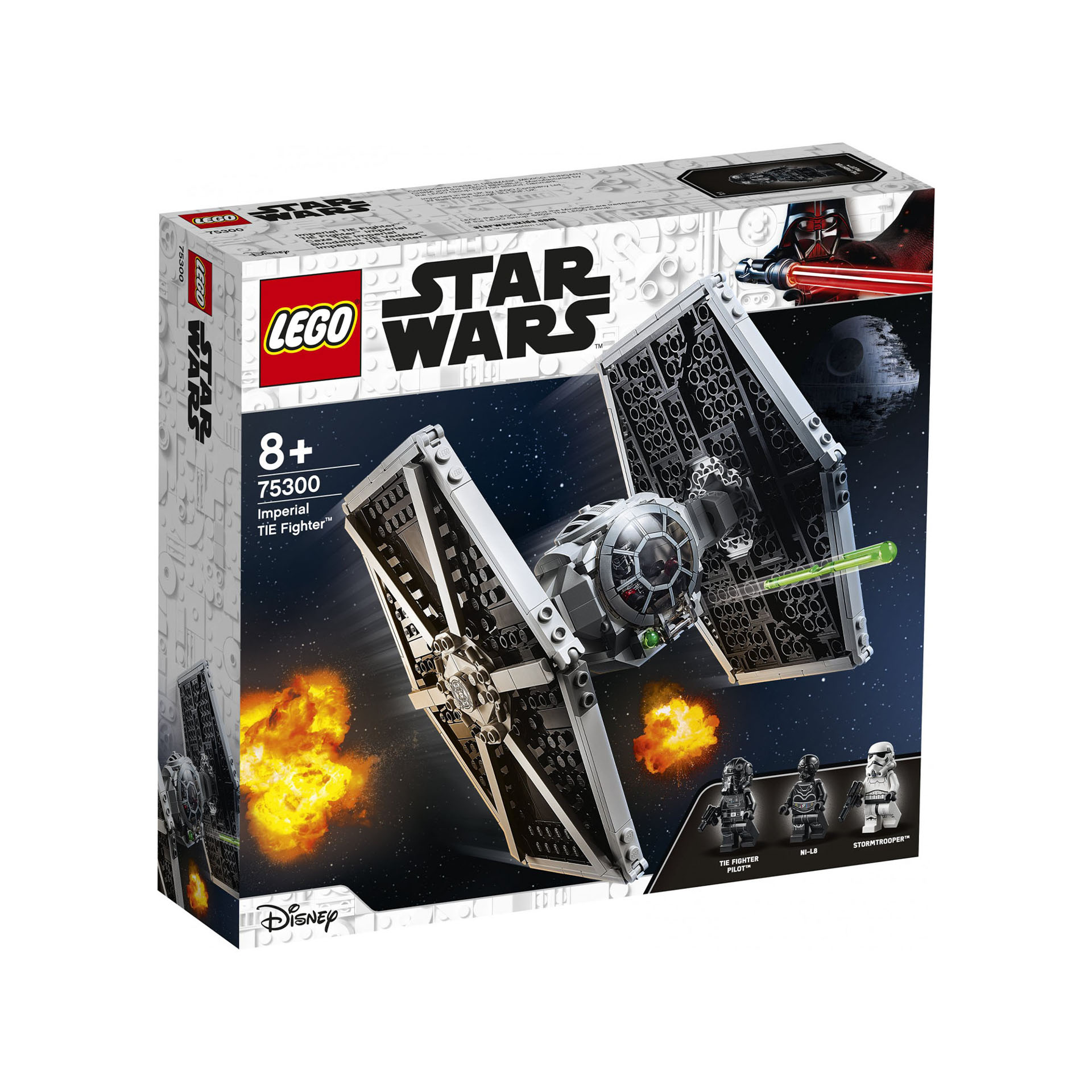 LEGO Star Wars Imperial TIE Fighter, Giocattolo con Stormtrooper e Minifigure de 75300, , large