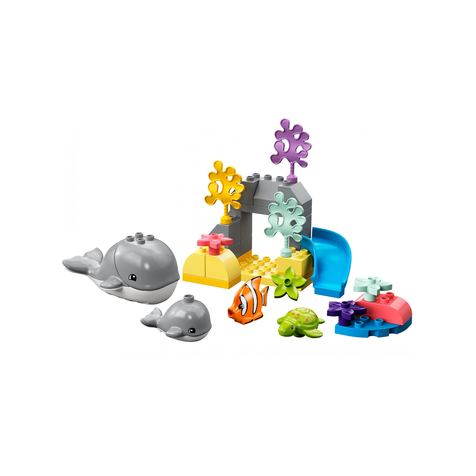 LEGO DUPLO Animali dell'Oceano, Giochi Educativi per Bambini dai 2 Anni in su c 10972, , large