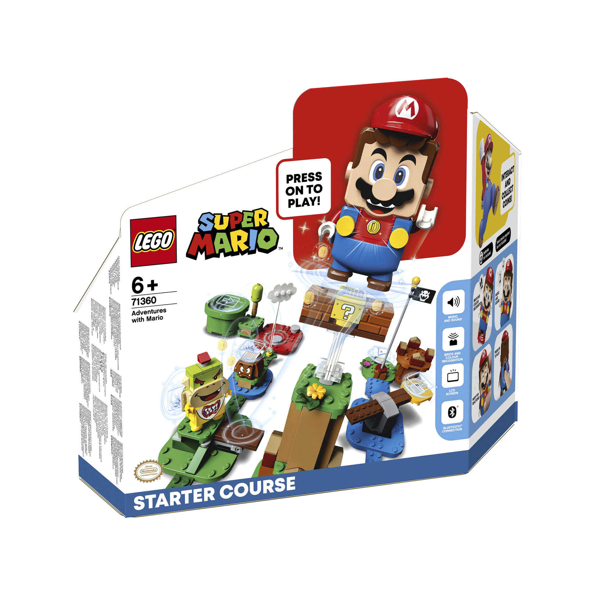 LEGO Super Mario Starter Pack Costruibile per il Percorso di Base Avventure con  71360, , large