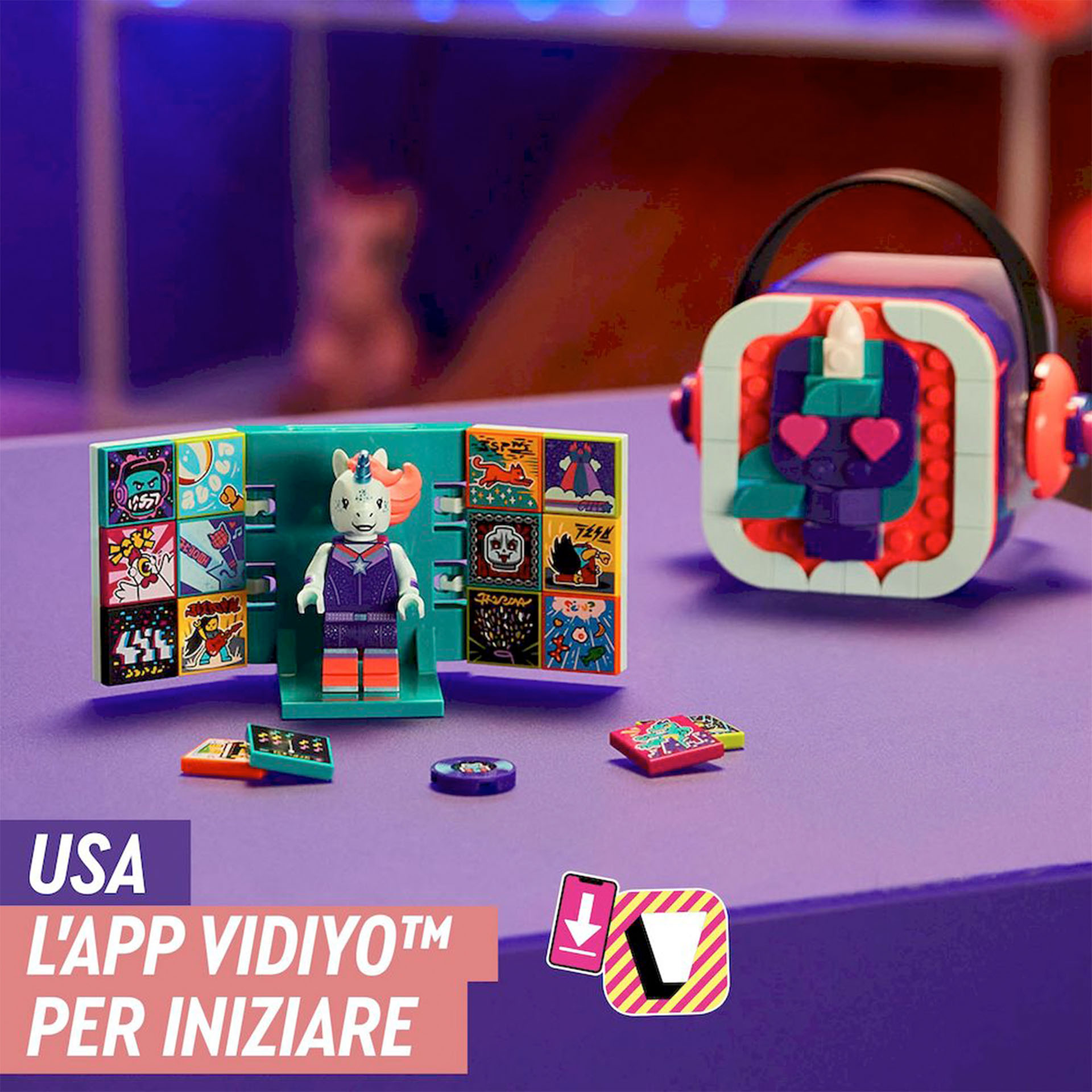 LEGO VIDIYO Unicorn DJ BeatBox 43106, , large