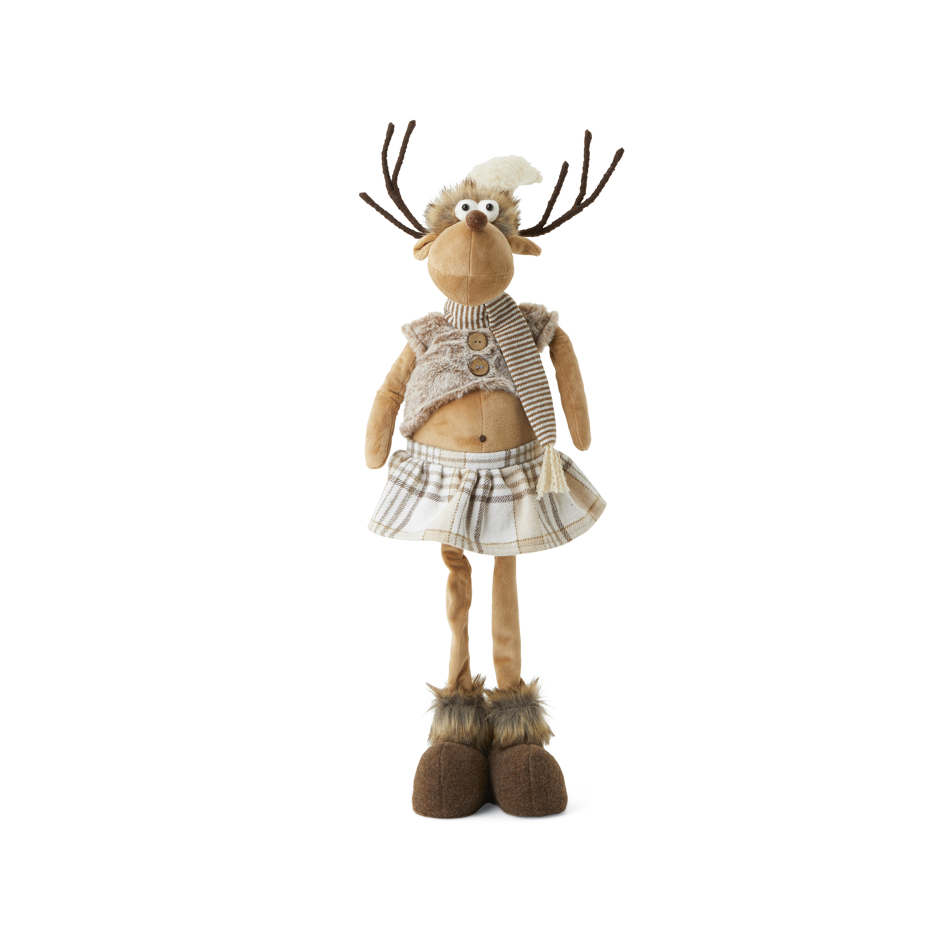 Peluche Renna Femmina In Piedi, , large