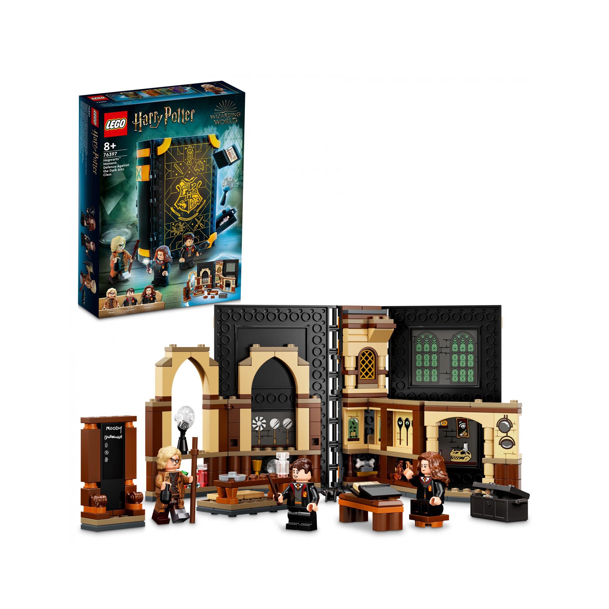 LEGO 76397 Harry Potter Lezione di Difesa a Hogwarts, Libro di Magia, Regalo da  76397, , large