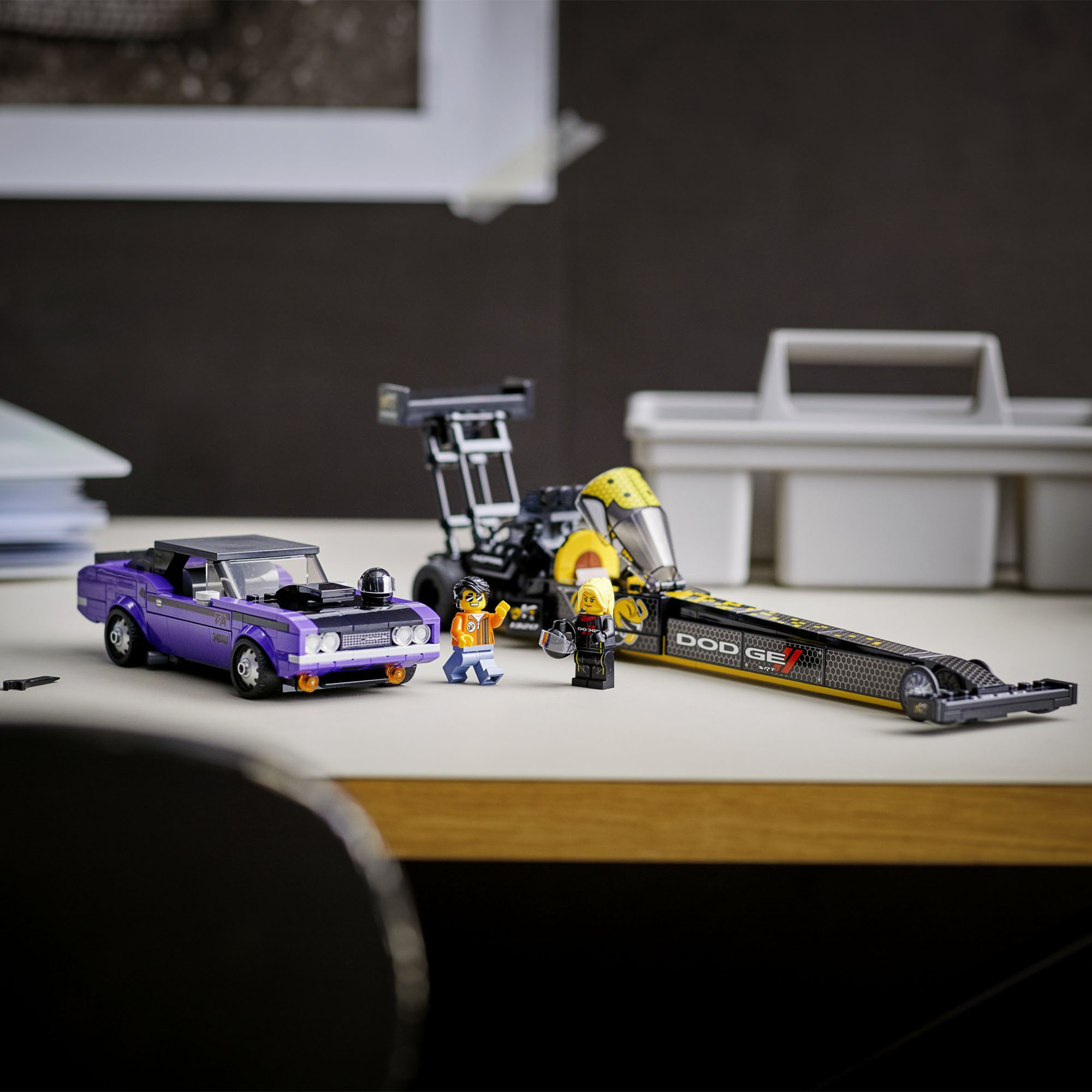 Mopar Dodge//SRT Top Fuel Dragster e 1970 Dodge Challenger T/A 76904, , large