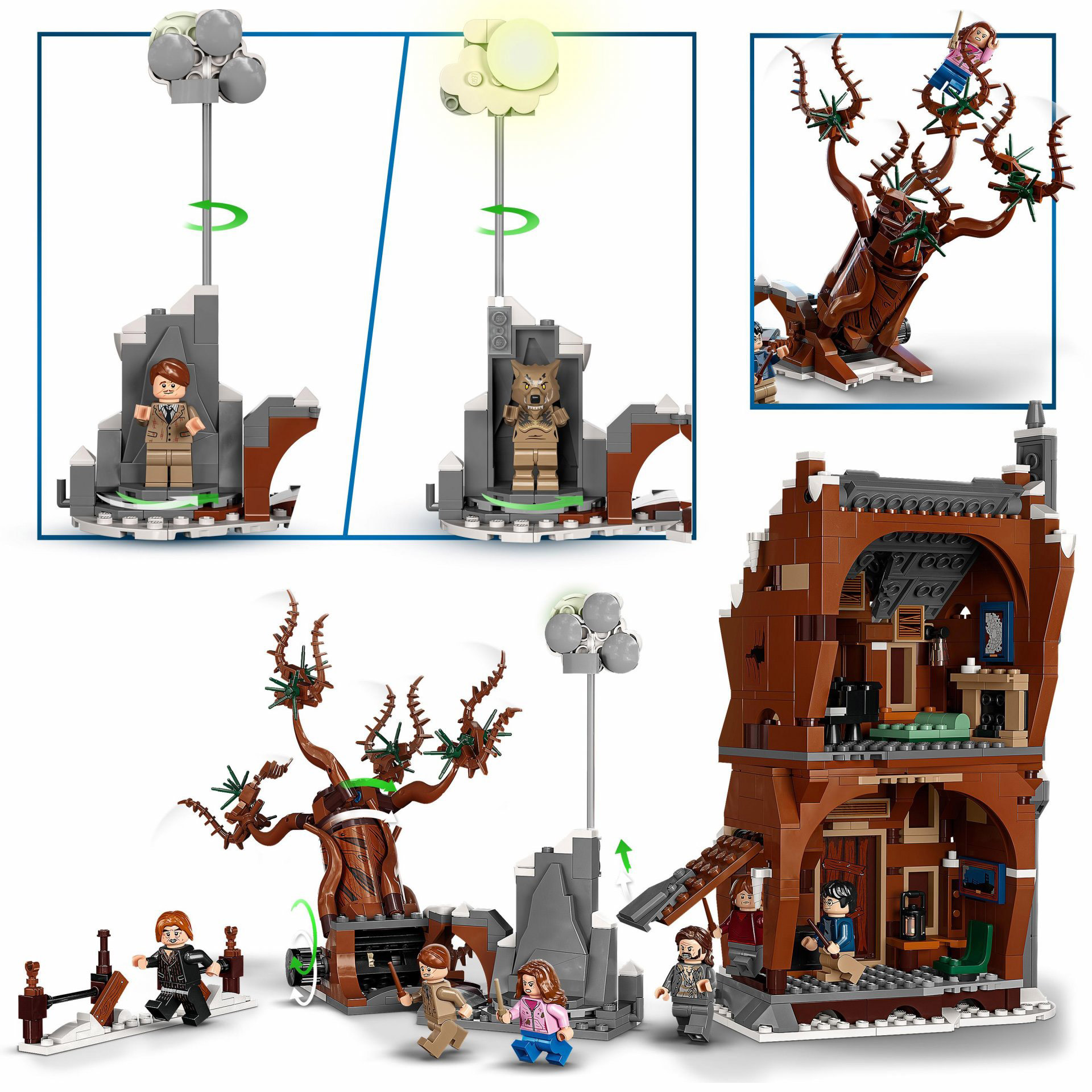LEGO Harry Potter La Stamberga Strillante e il Platano Picchiatore, Mondo Magico 76407, , large