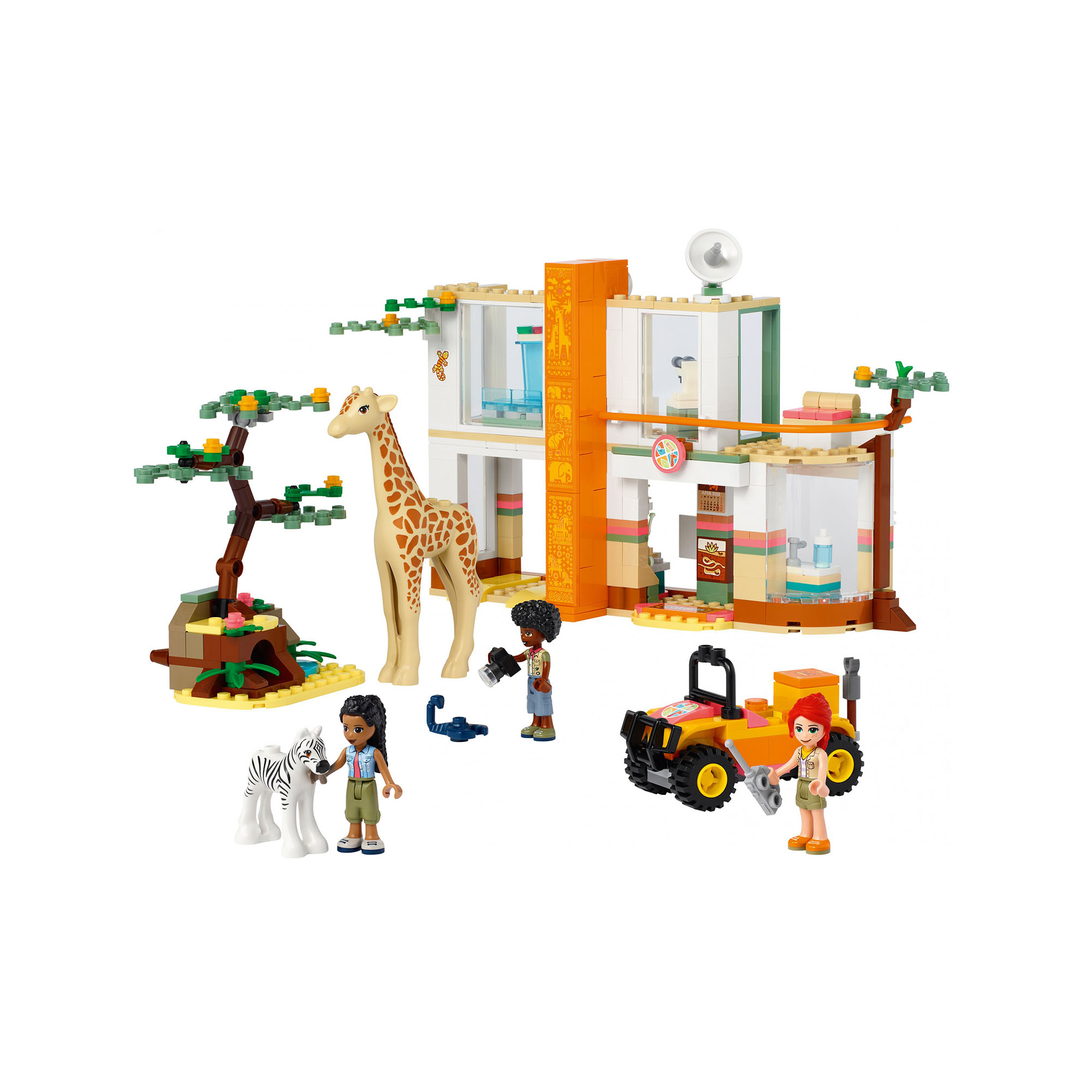 LEGO Friends Il Soccorso degli Animali di Mia, Set Costruzioni con Jeep e Figure 41717, , large