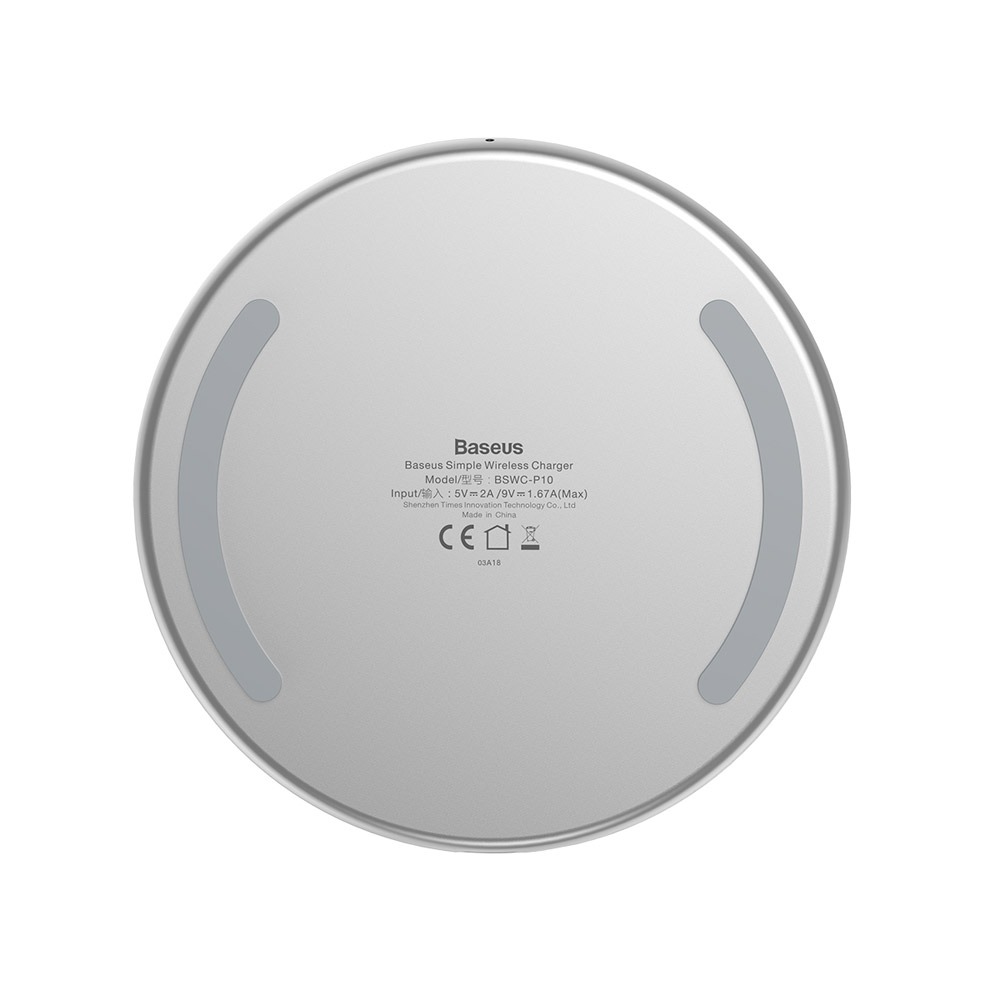 Caricabatterie wireless ultra sottile per smartphone, , large