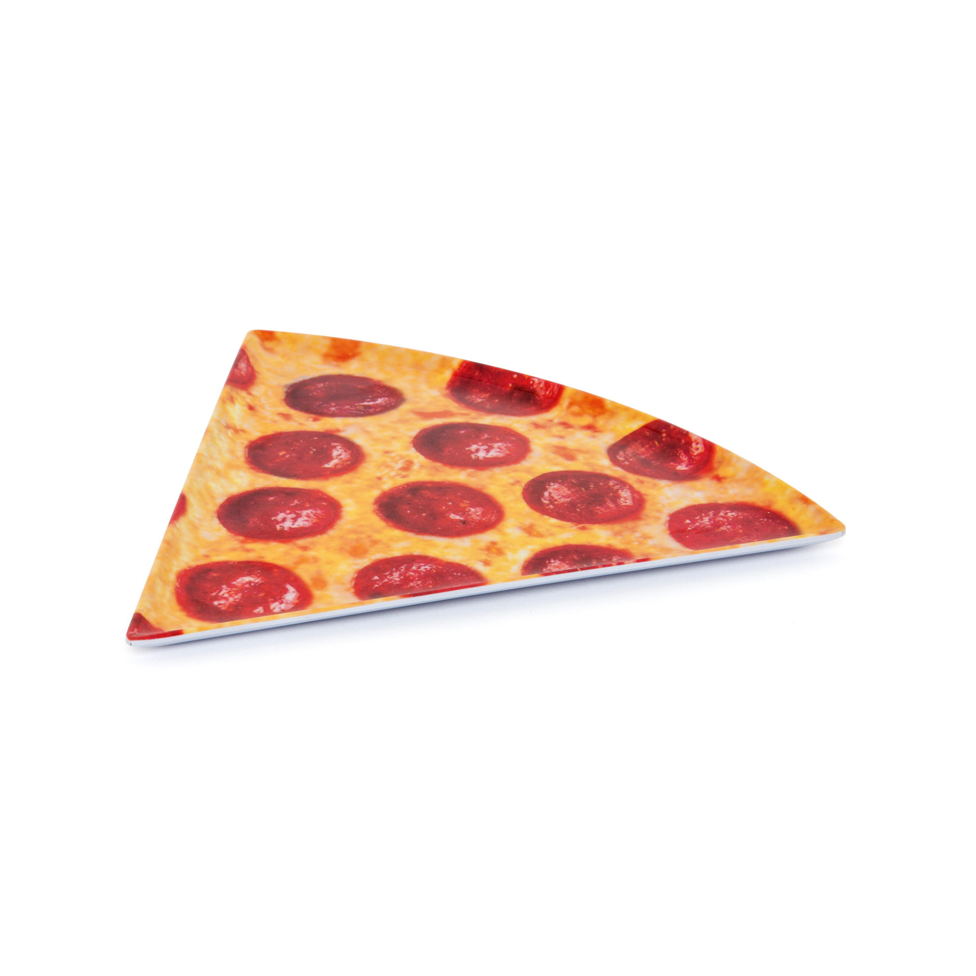 Piatto A Forma Di Trancio Di Pizza, , large