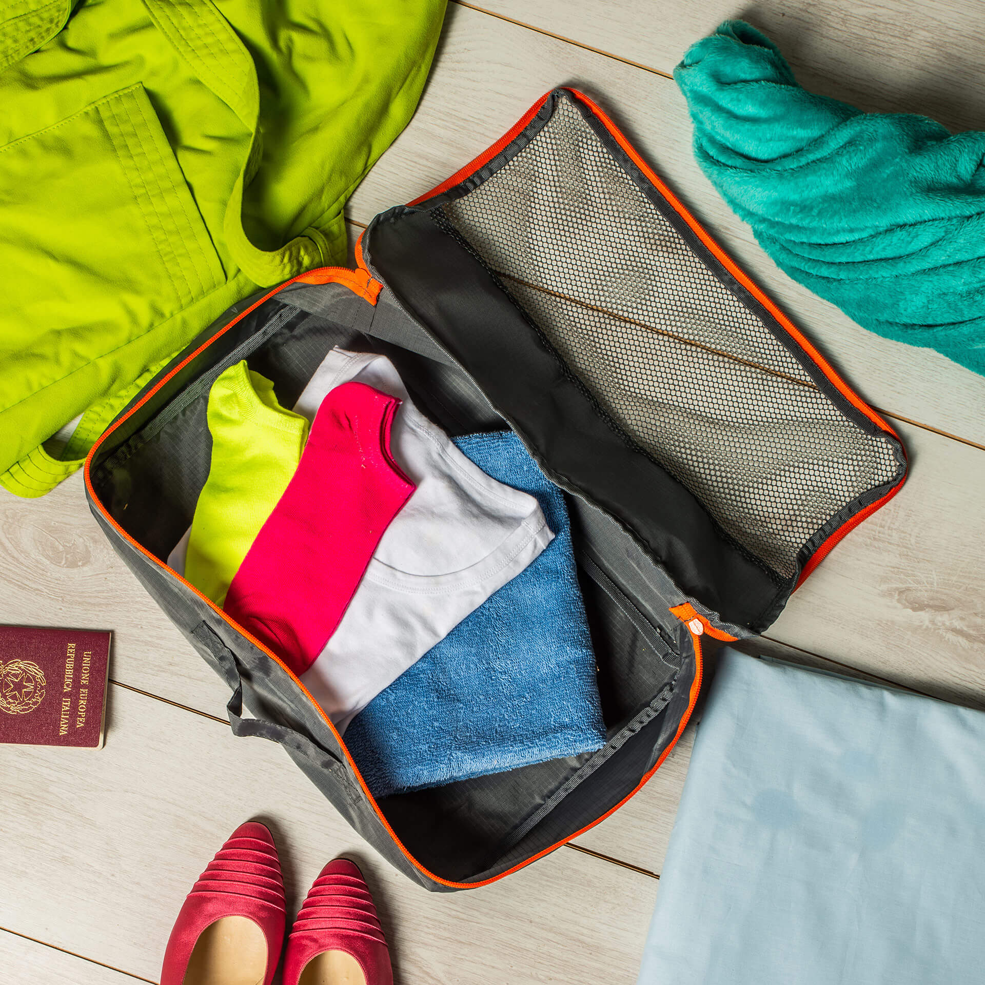 Organizzatore multifunzione da viaggio, , large