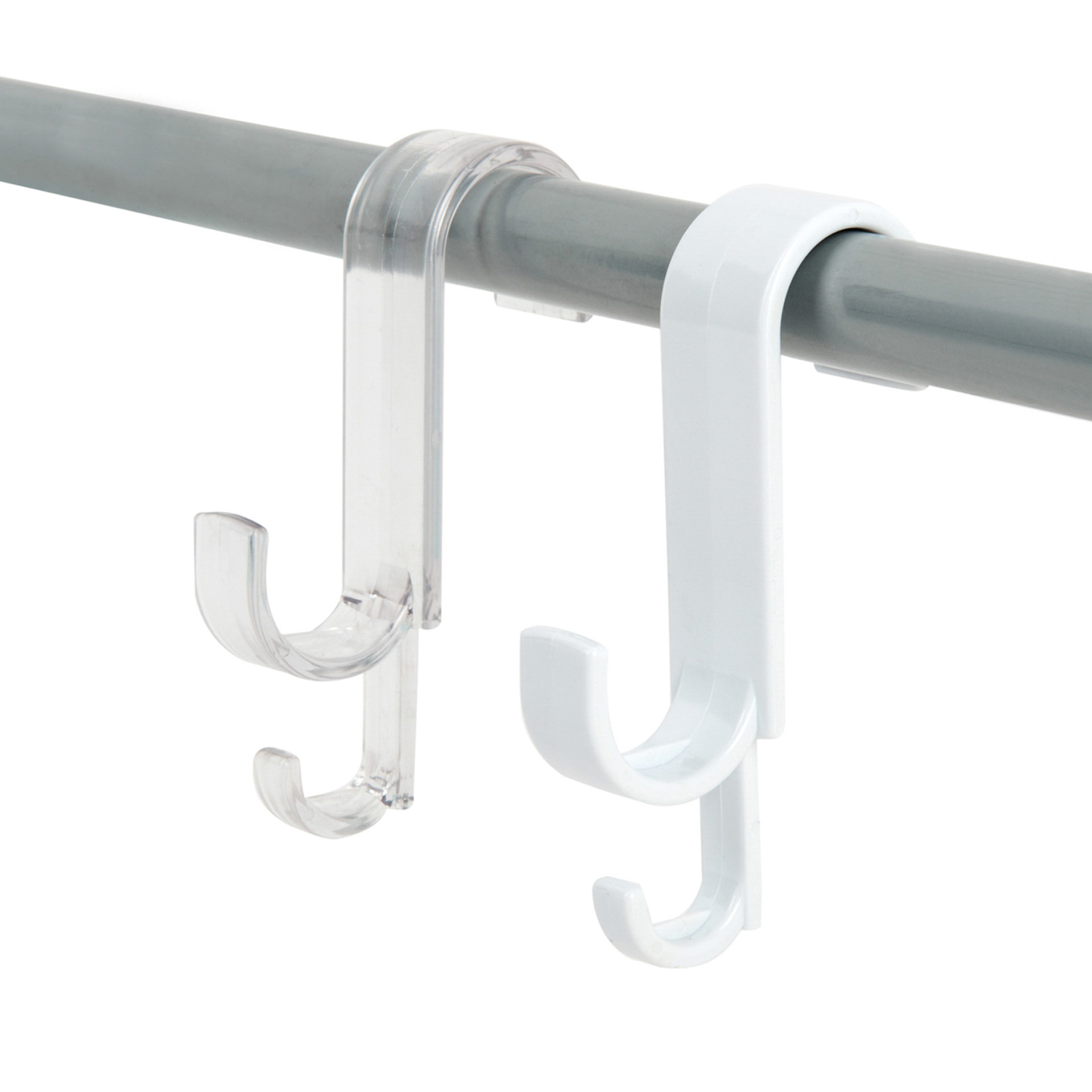 Gancio doppio per termoarredo set da 2 pz, , large