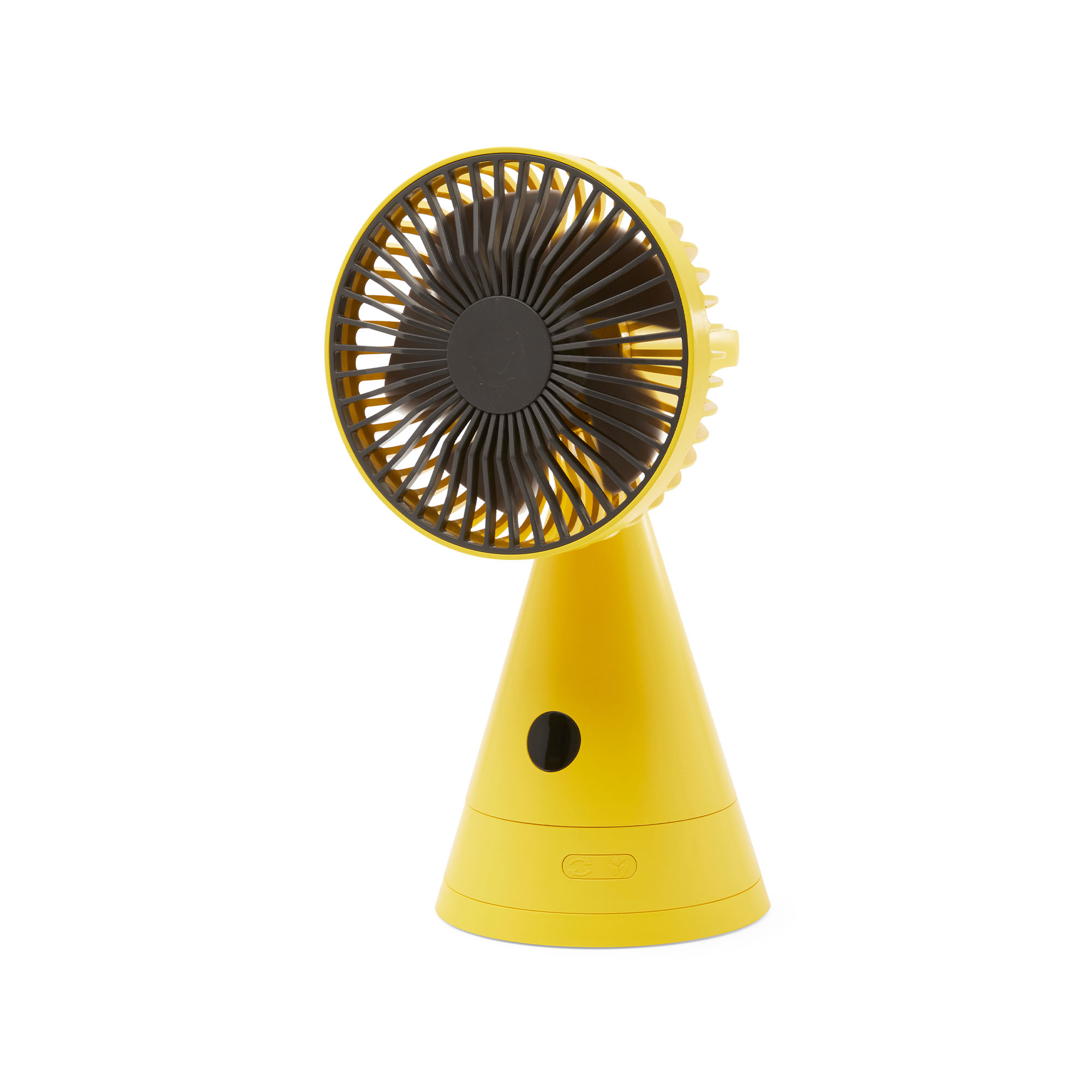 Ventilatore ricaricabile da tavolo con specchio, , large