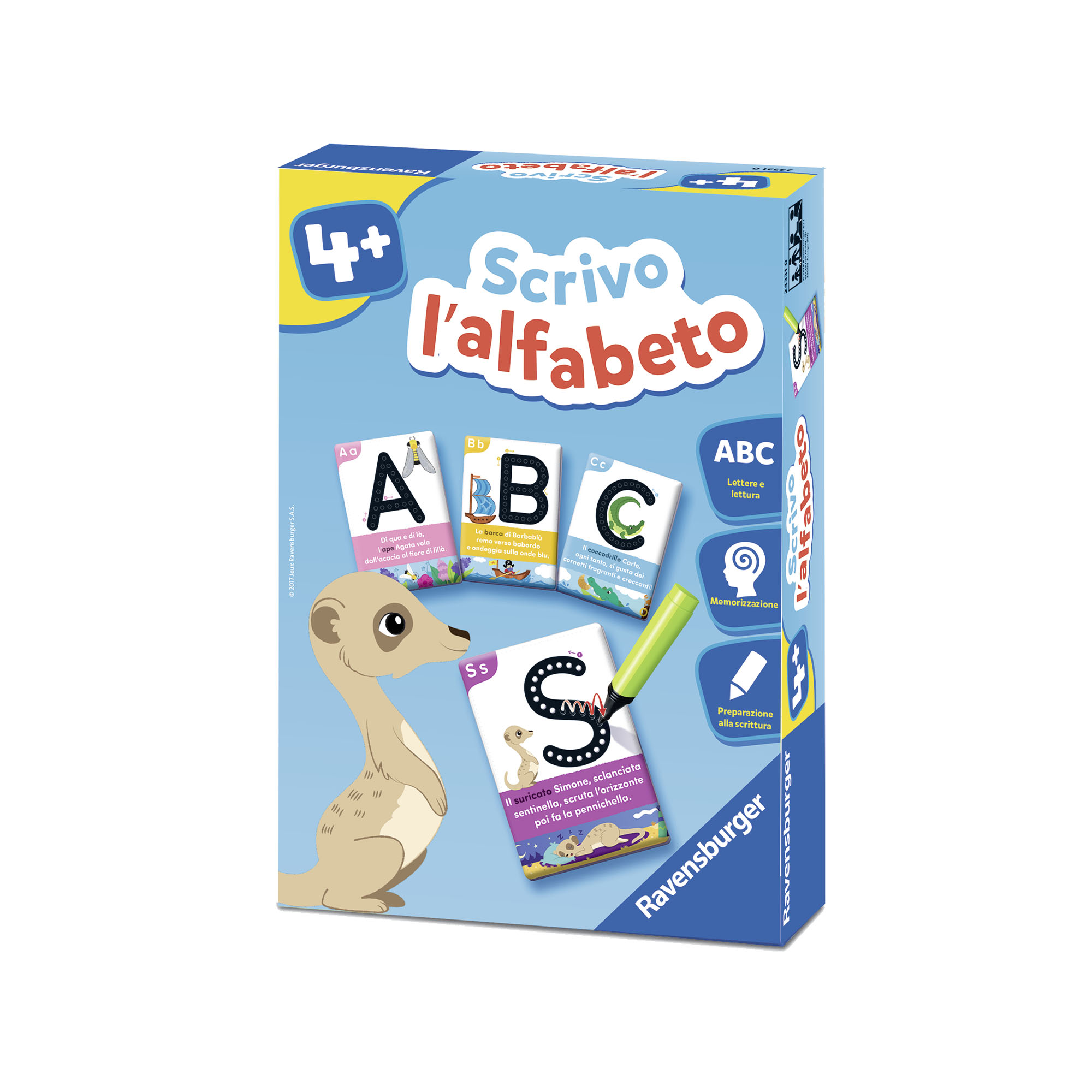 Ravensburger Gioco Educativo 24331 - Scrivo L'alfabeto, , large