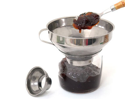 Imbuto in acciaio inox con riduttore, , large