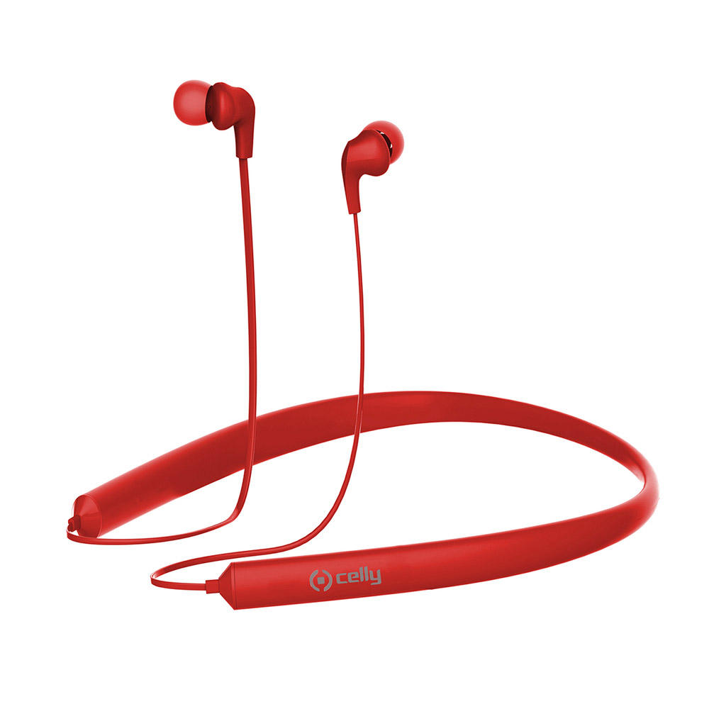 Auricolare Bluetooth Universale Celly - Colore Rosso, , large