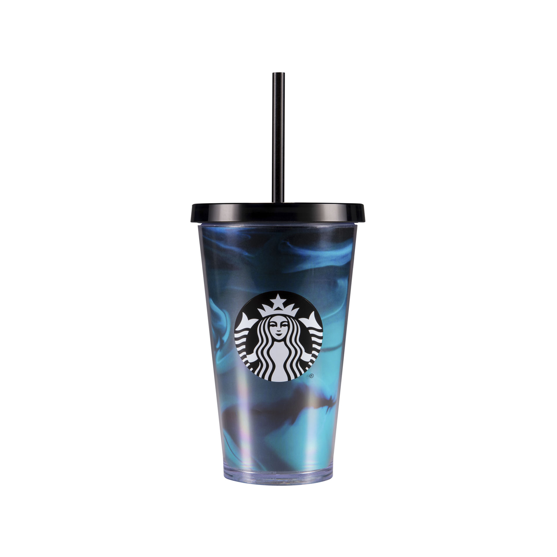 Cold Cup Blue Swirl, , large
