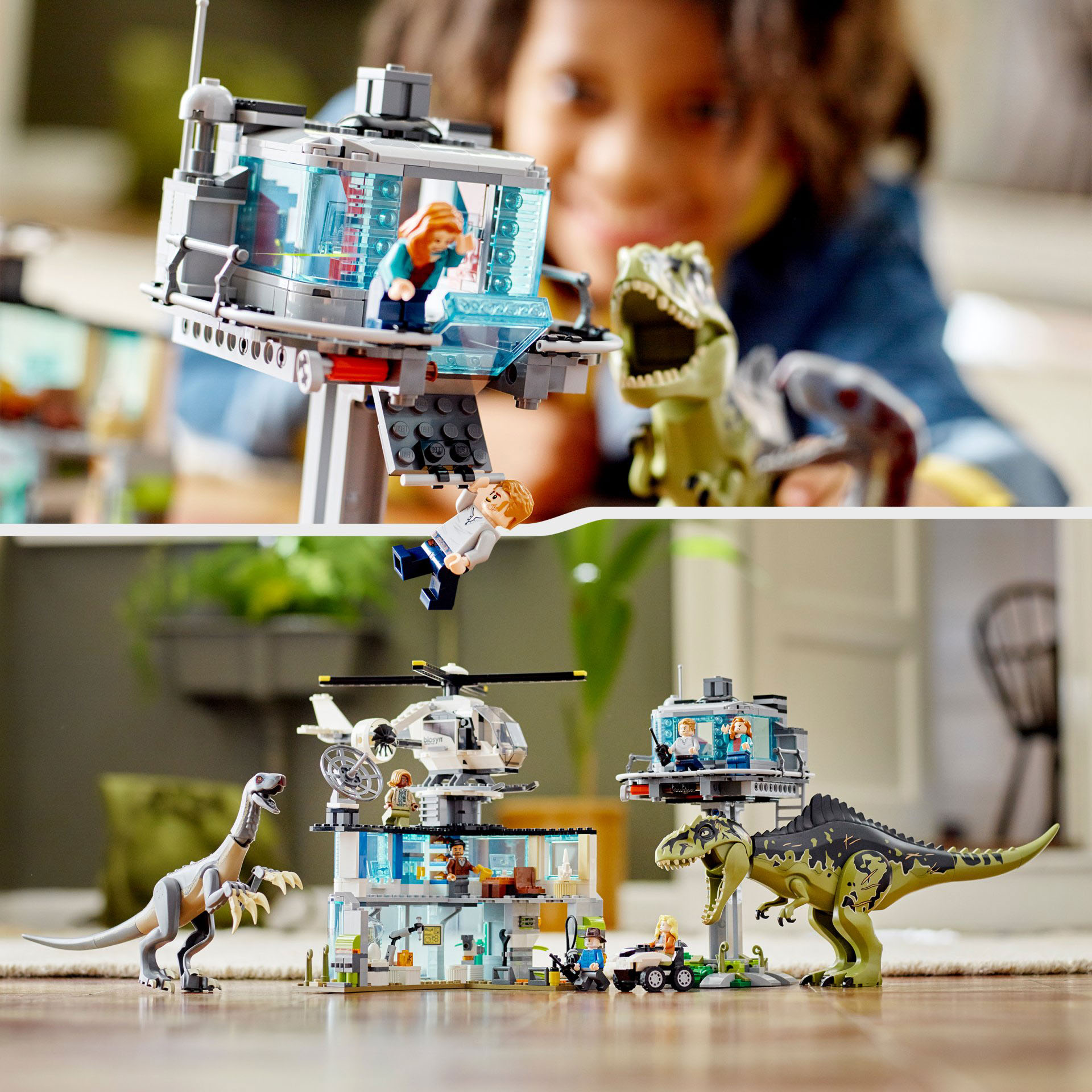 LEGO 76949 Jurassic World l'Attacco del Giganotosauro e del Terizinosauro, Dino 76949, , large
