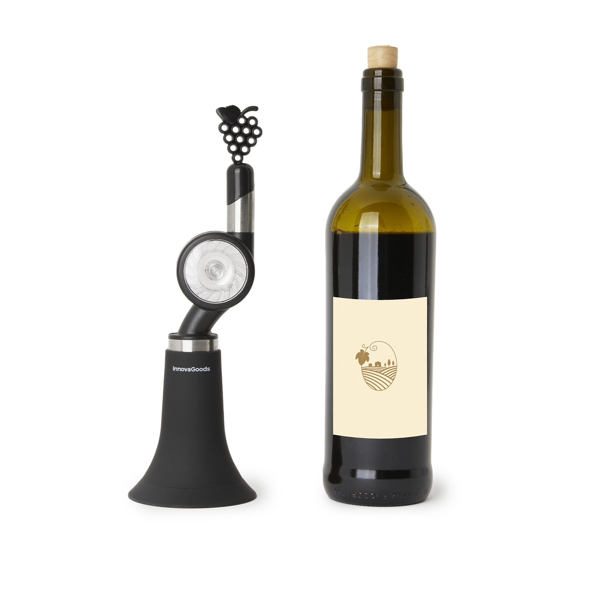 Aeratore Per Vino Con Mulinello, , large