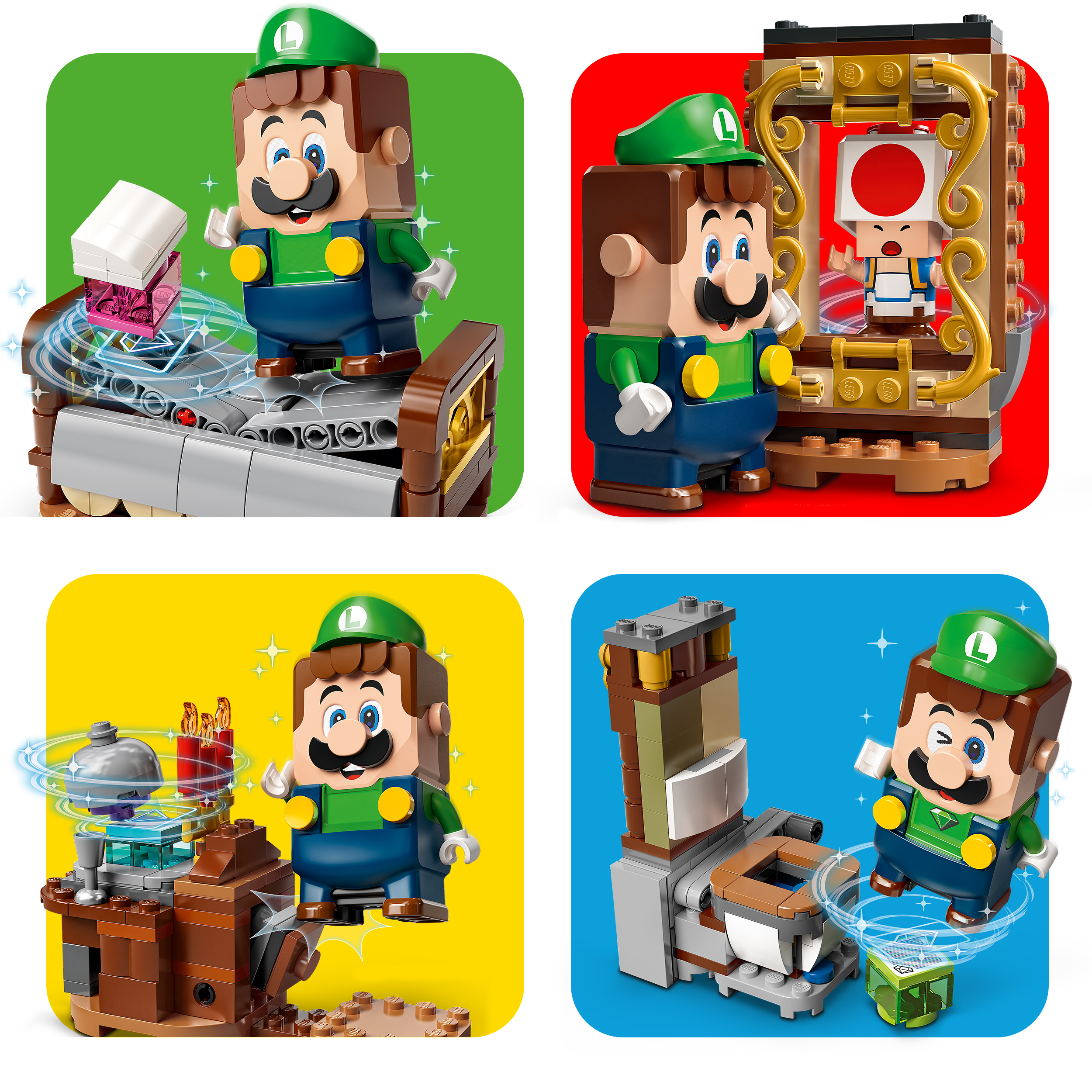 LEGO Super Mario Caccia ai Fantasmi di Luigi's Mansion - Pack di Espansione, Se 71401, , large