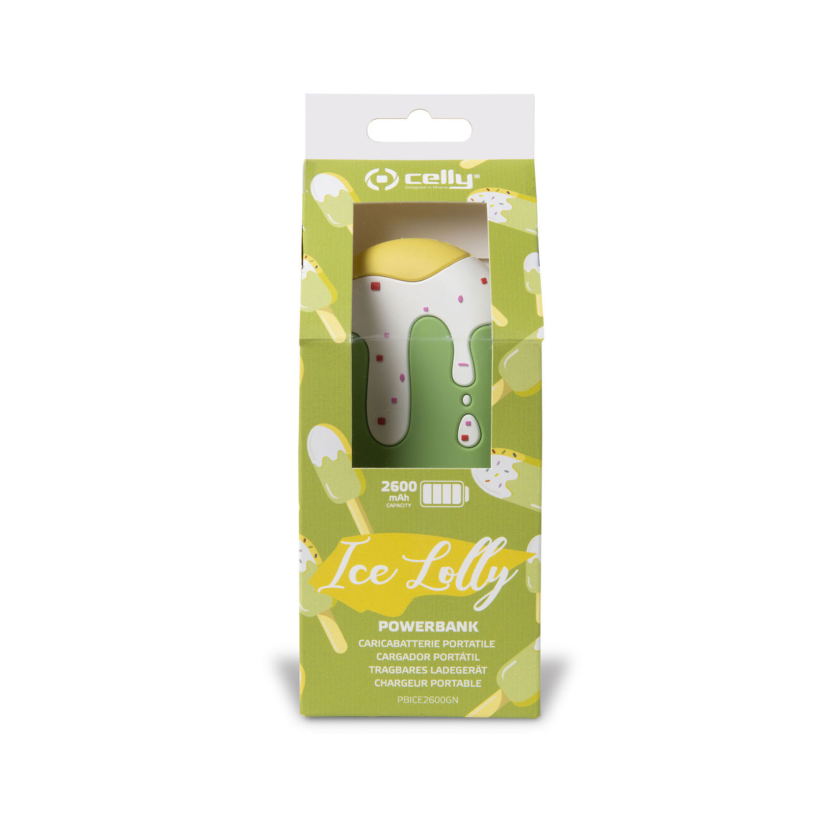 Power Bank Emoji 2600mAh Celly, , large