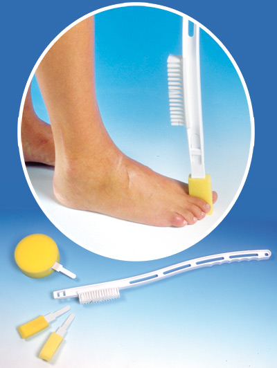 Spazzola per piedi e gambe, , large