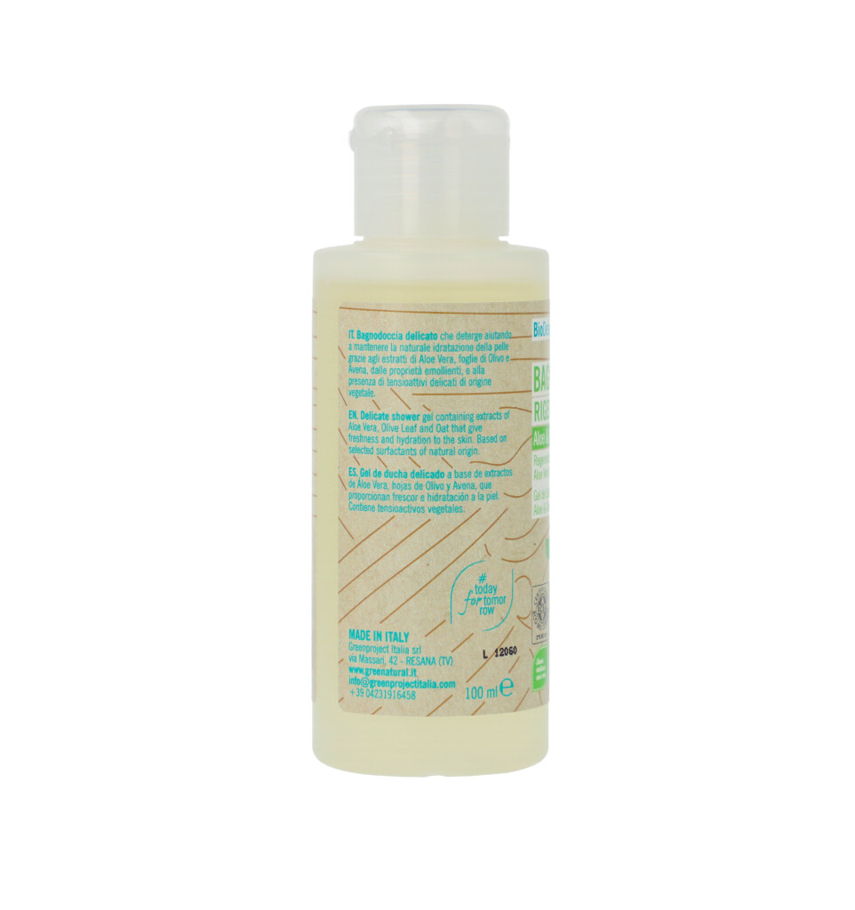 Bagnodoccia Rigenerante Aloe&olivo - 100ml, , large