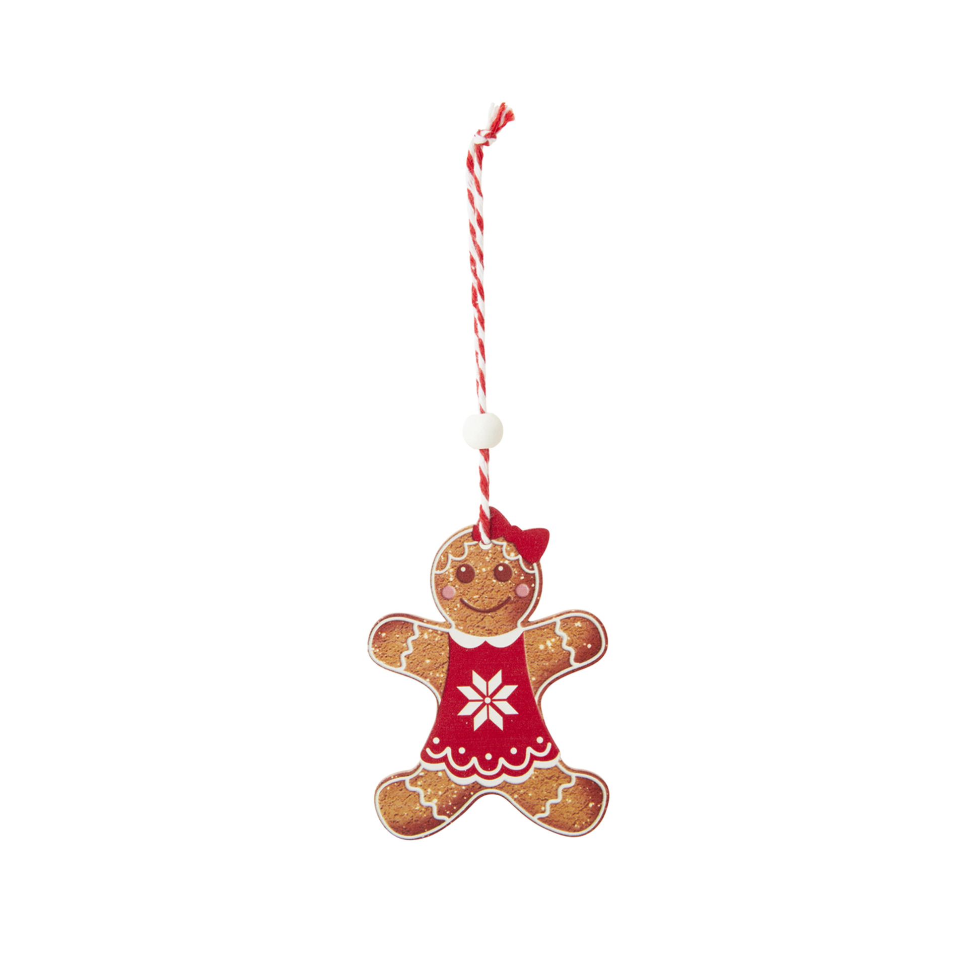 Decorazioni per albero  Omini di pan di zenzero – Set da 8 pz., , large