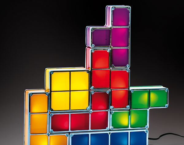 Lampada Tetris componibile ad induzione, , large