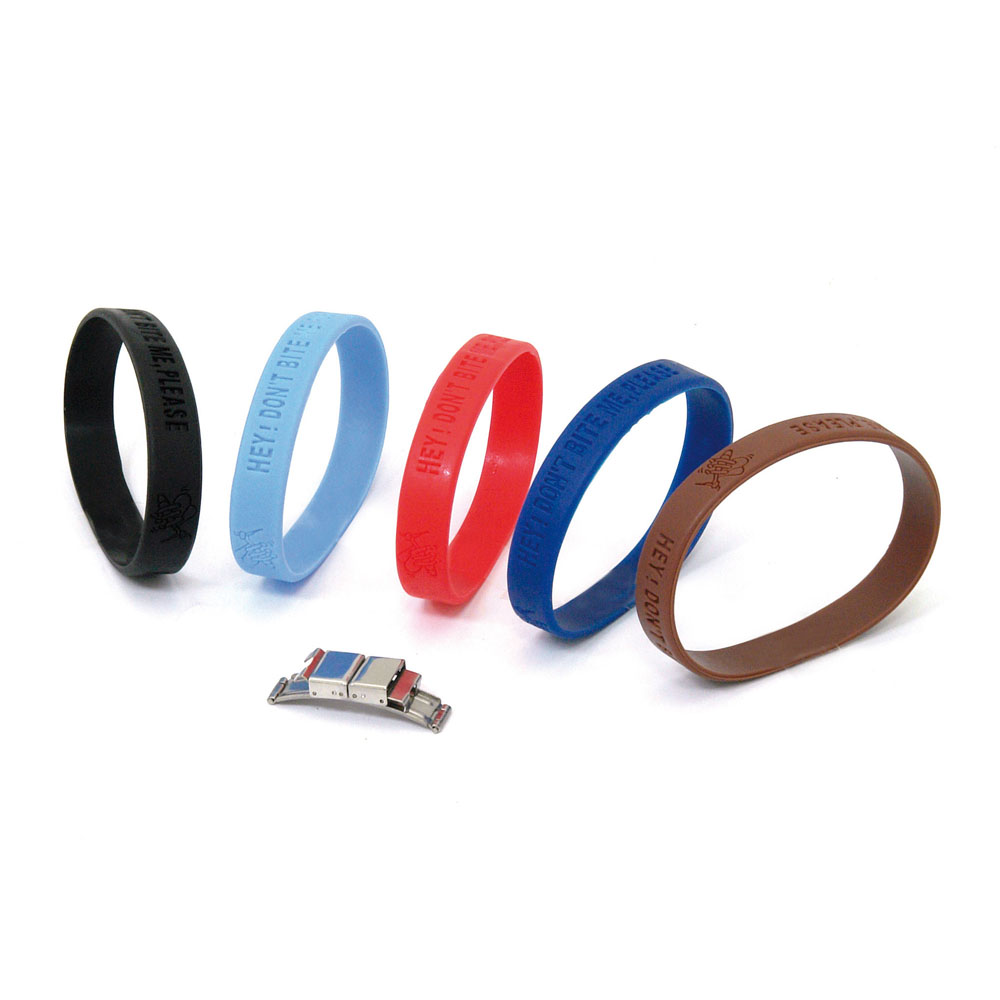 Set di 5 braccialetti anti-zanzare, , large