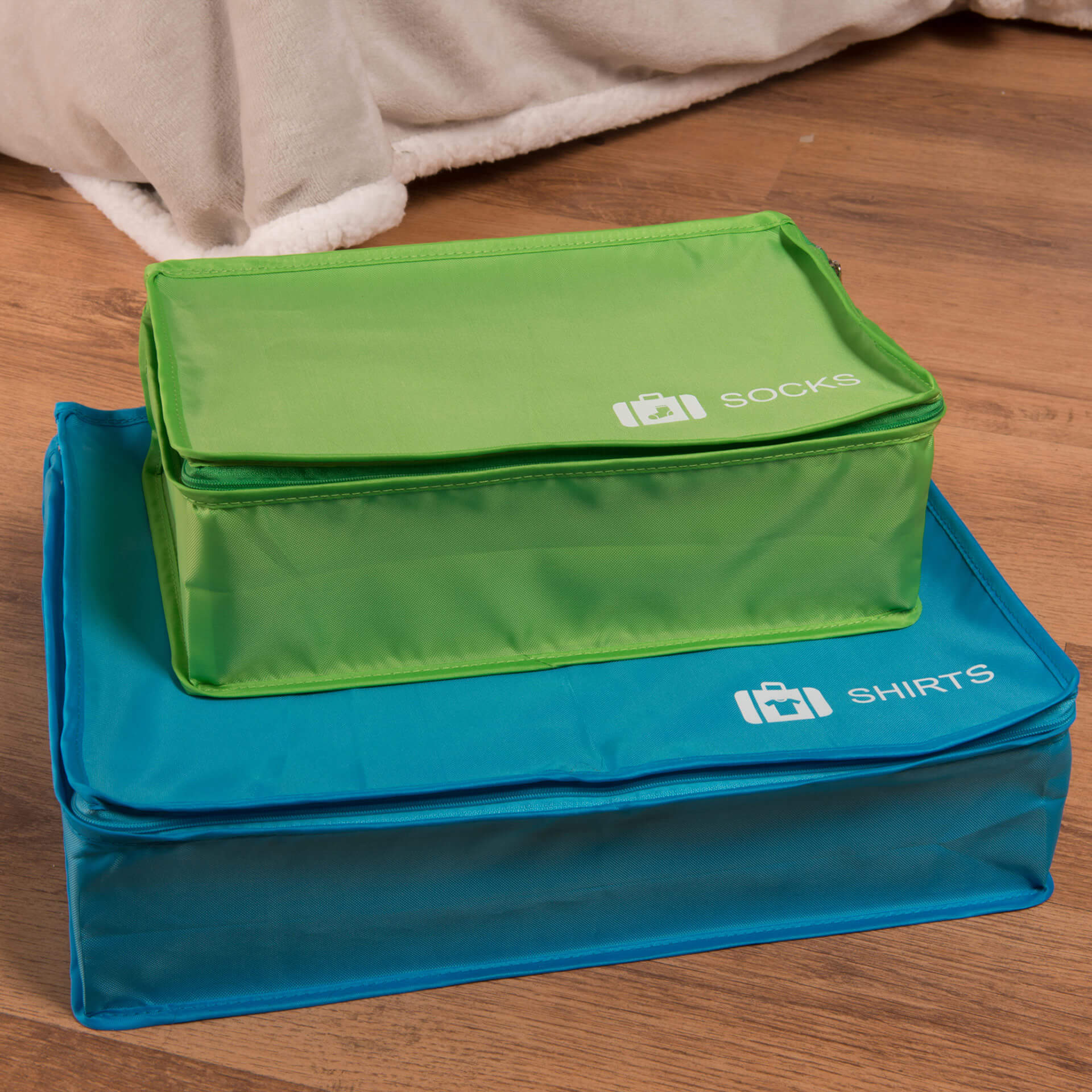 Buste da viaggio per abbigliamento set da 4 pz