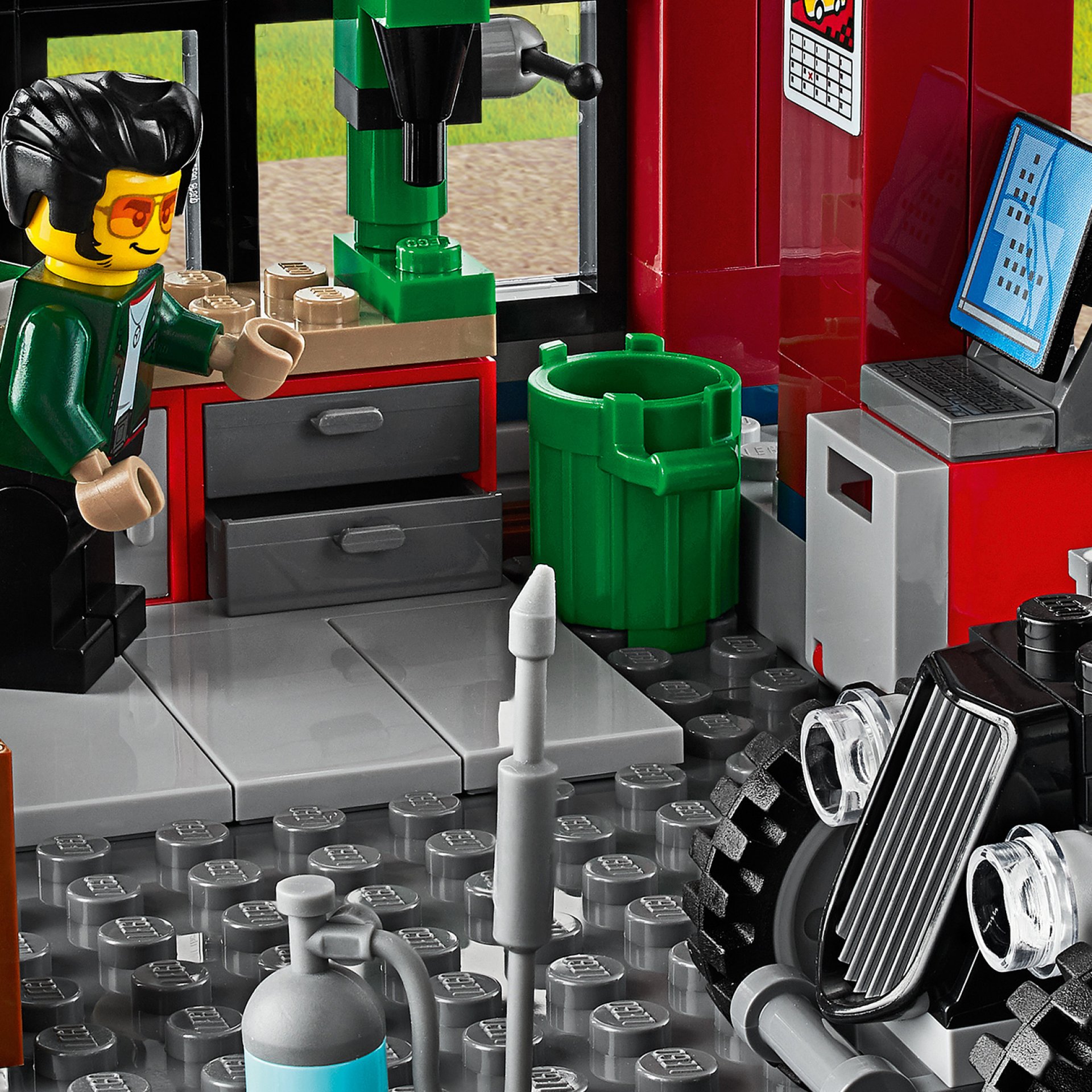 LEGO City Nitro Wheels Autofficina, Set da Costruzione, Macchine Giocattolo per 60258, , large