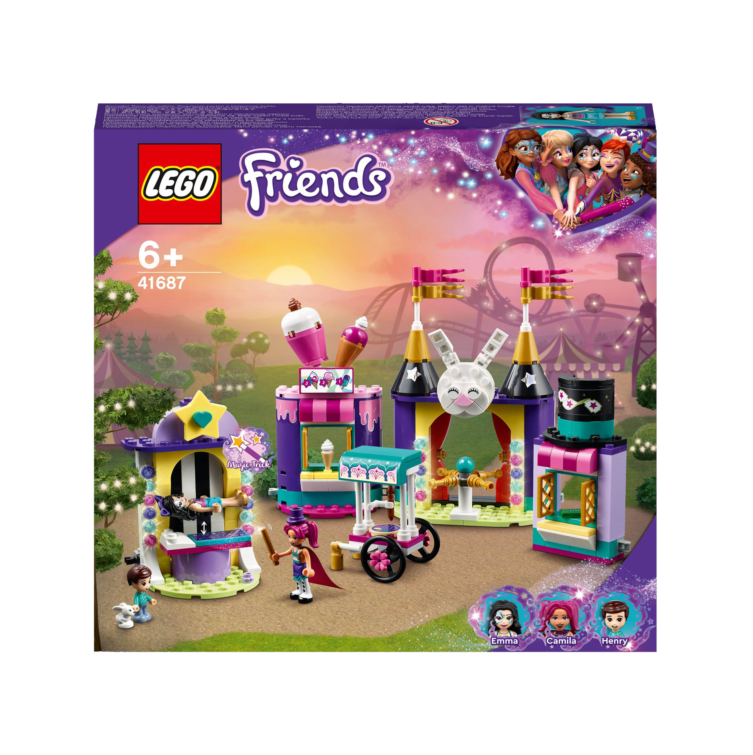 LEGO Friends Gli Stand del Luna Park Magico, Costruzioni per Bambini 6 Anni con 41687, , large