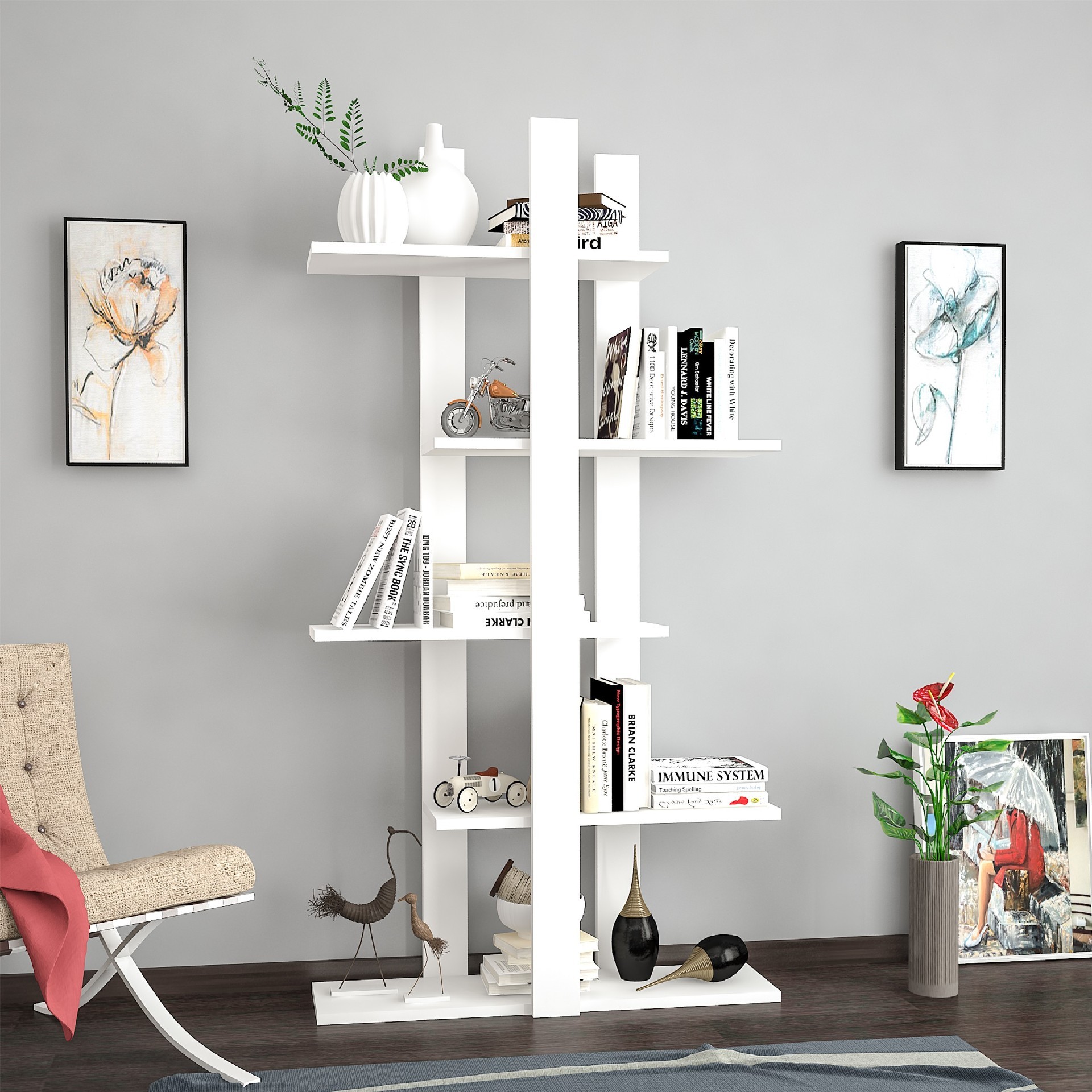 HOMEMANIA Libreria Denbi, , large