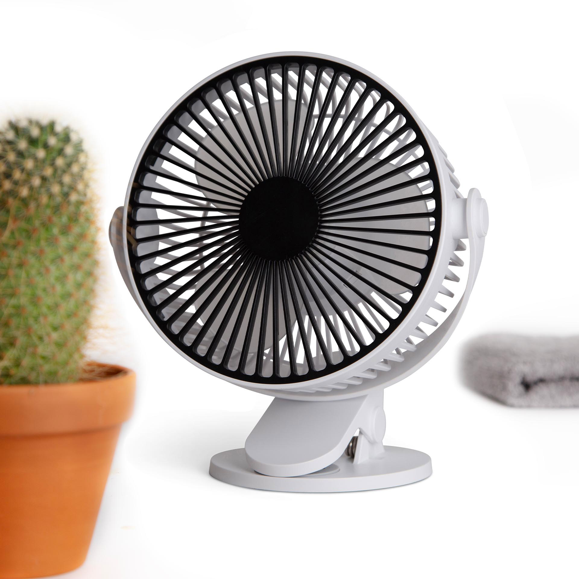 Ventilatore Ricaricabile A Clip, , large