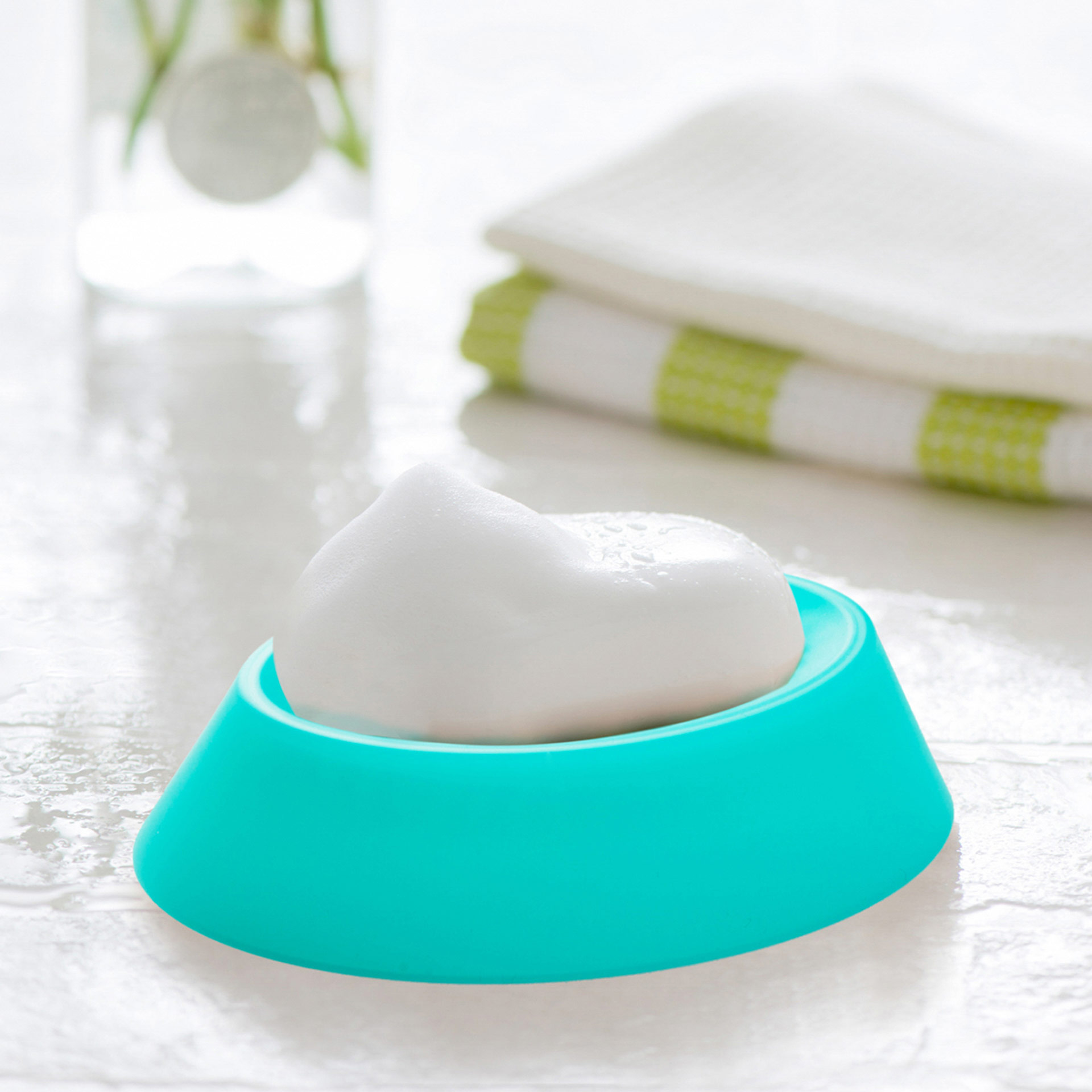 Portasapone Spazzola Per Pulizia Bagno, , large