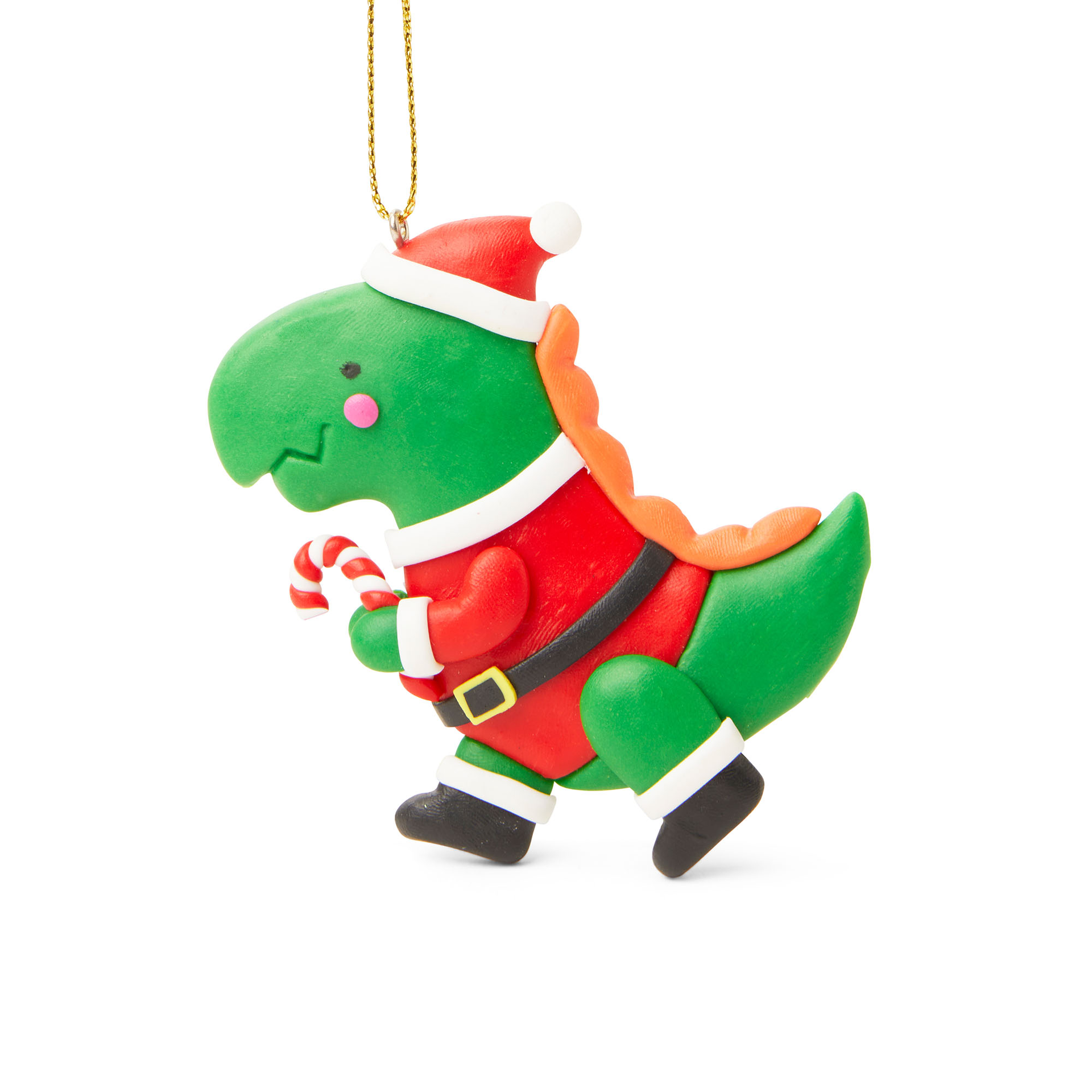 Decorazione Dinosauro Effetto Gomma - Colore Verde, , large