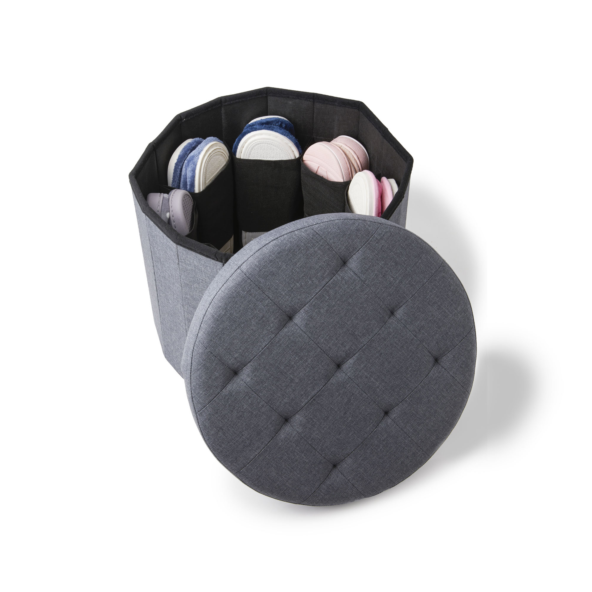 Pouf Portascarpe, , large