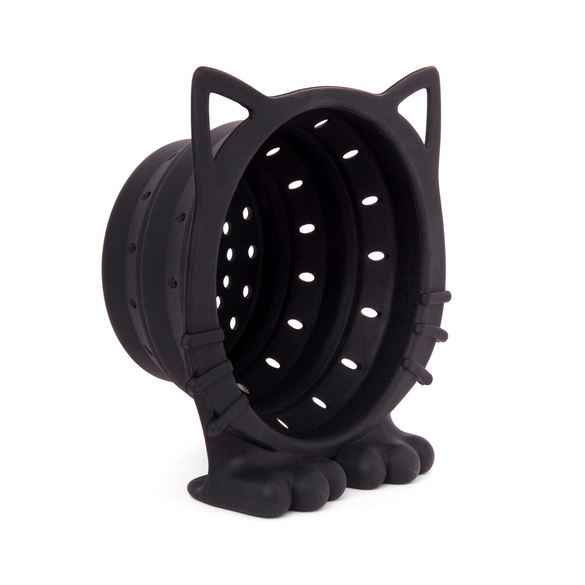 Mini scolatutto pieghevole gatto, , large