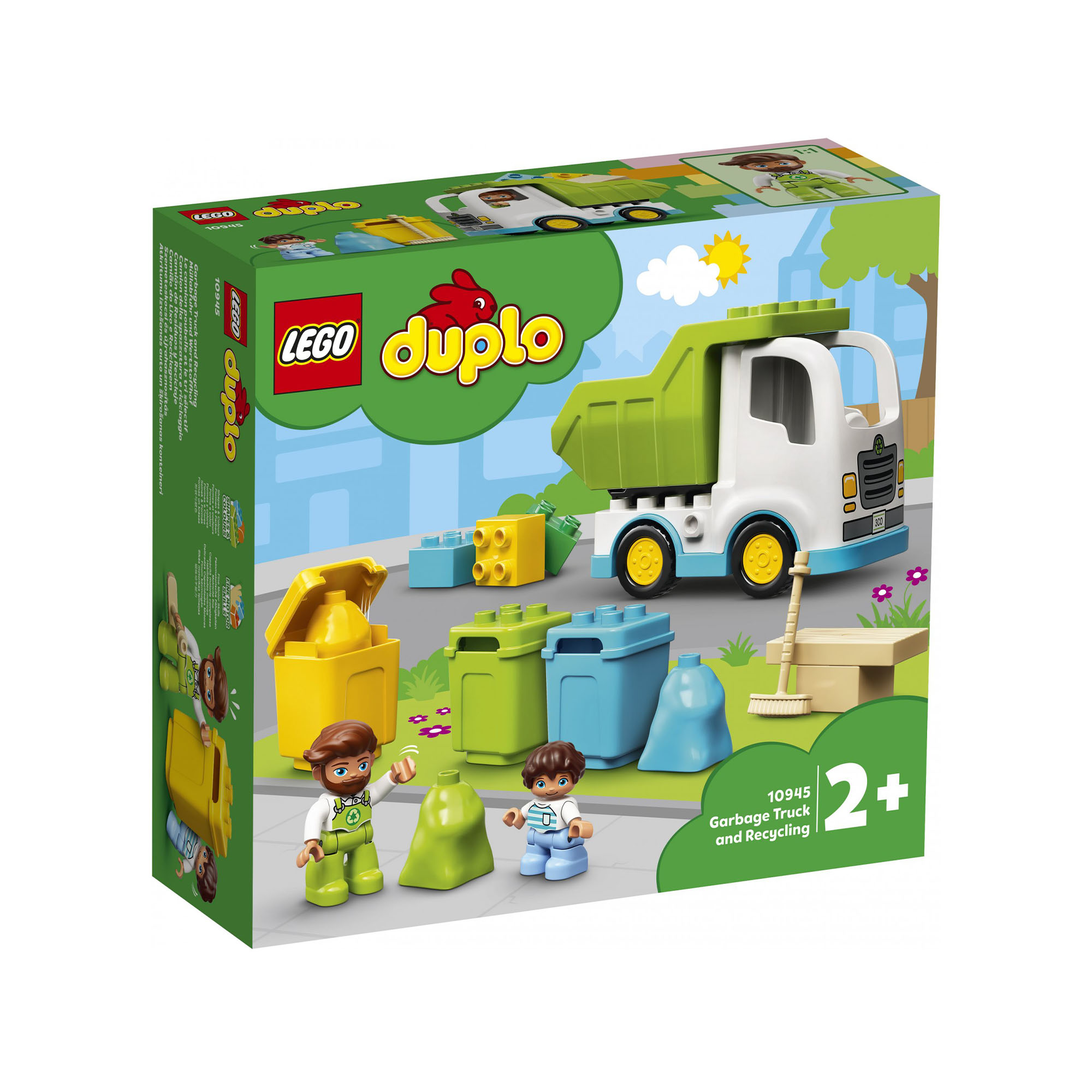 Camion della spazzatura e riciclaggio 10945, , large