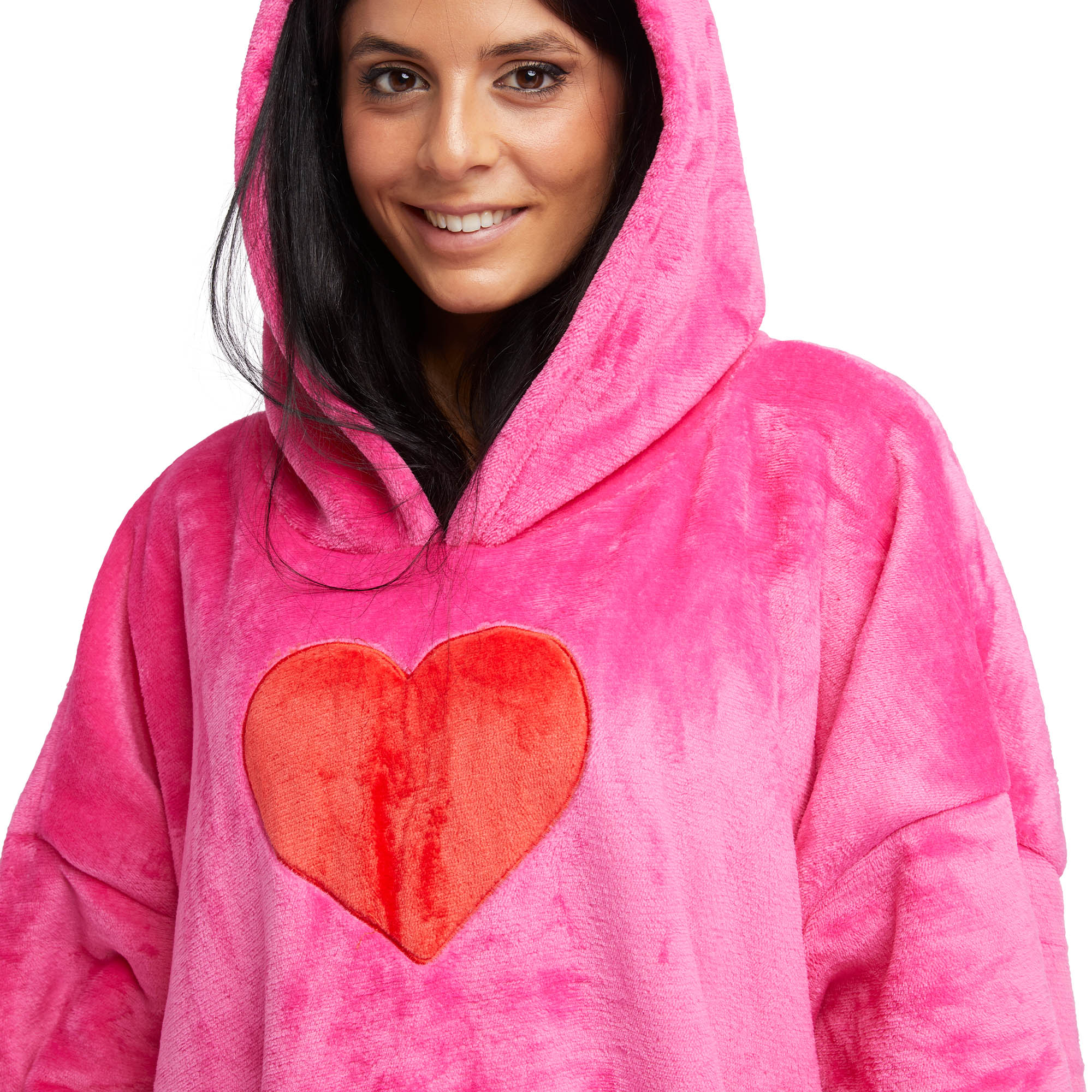 Coperta Con Maniche E Cappuccio, , large