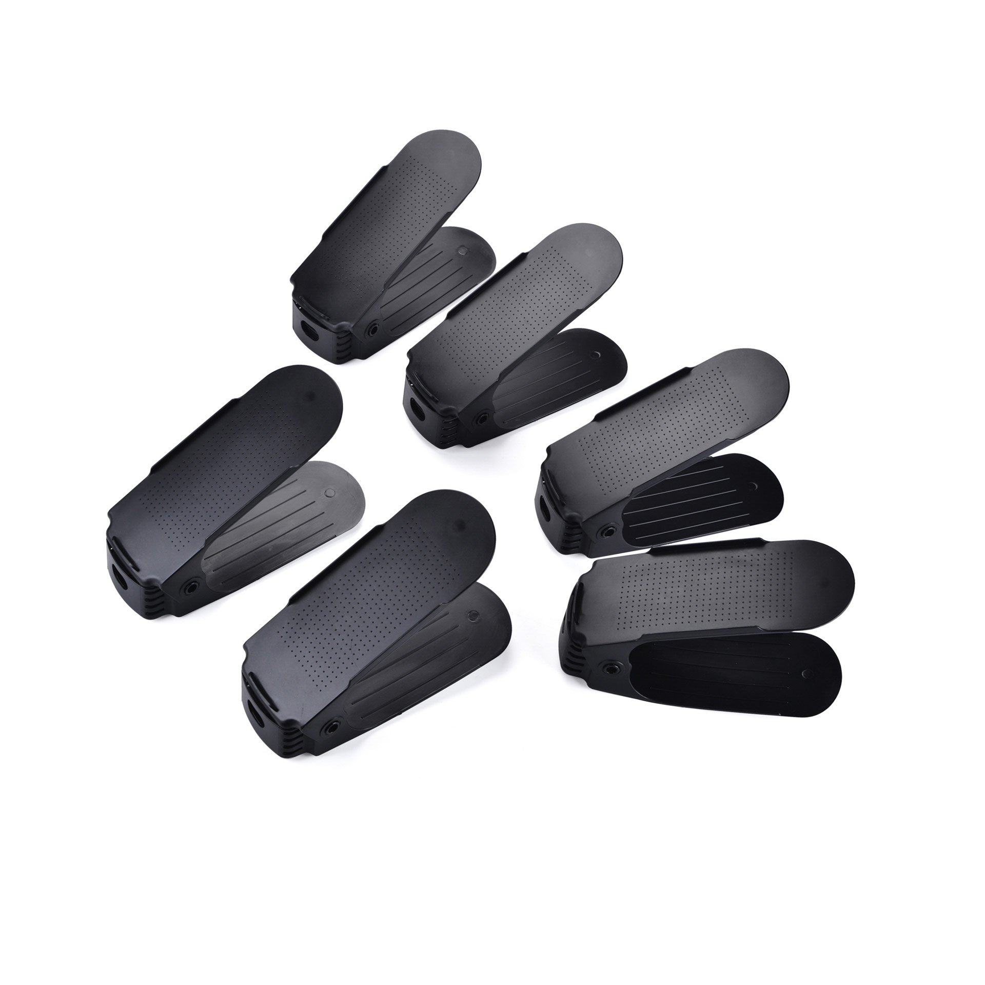 Organizzatore salvaspazio per scarpe set da 6 pz, , large
