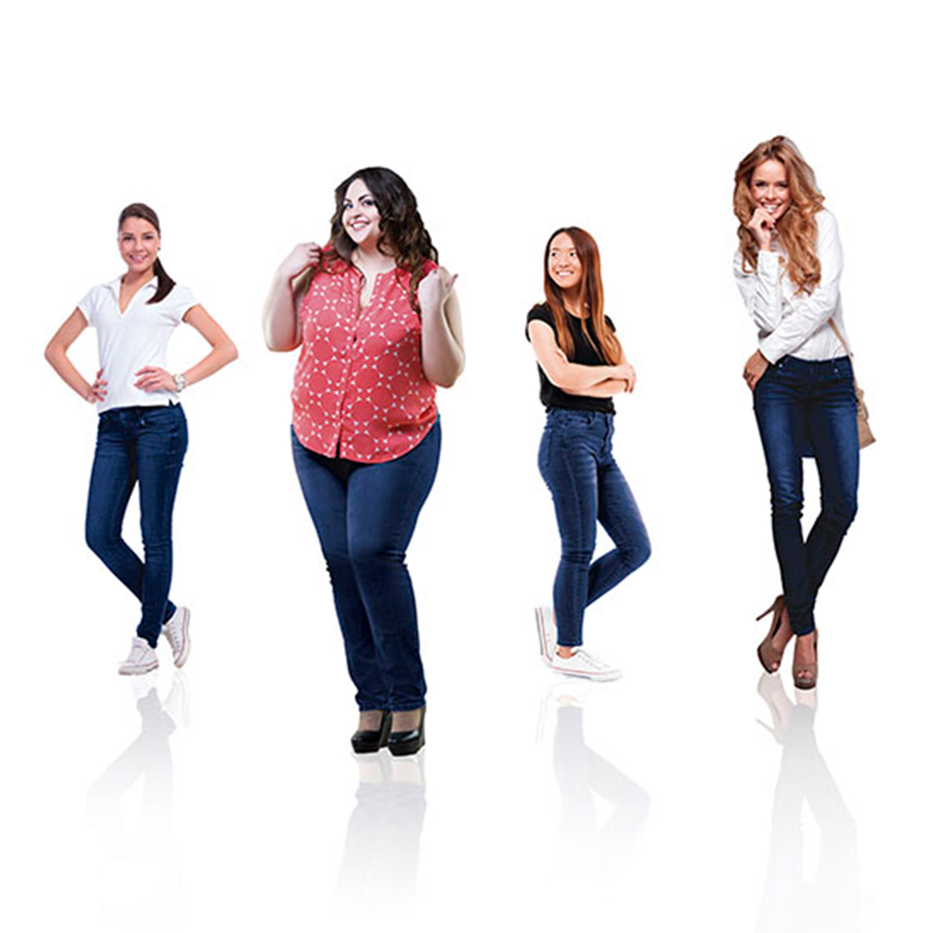 Visti in TV Jeans elasticizzati, , large