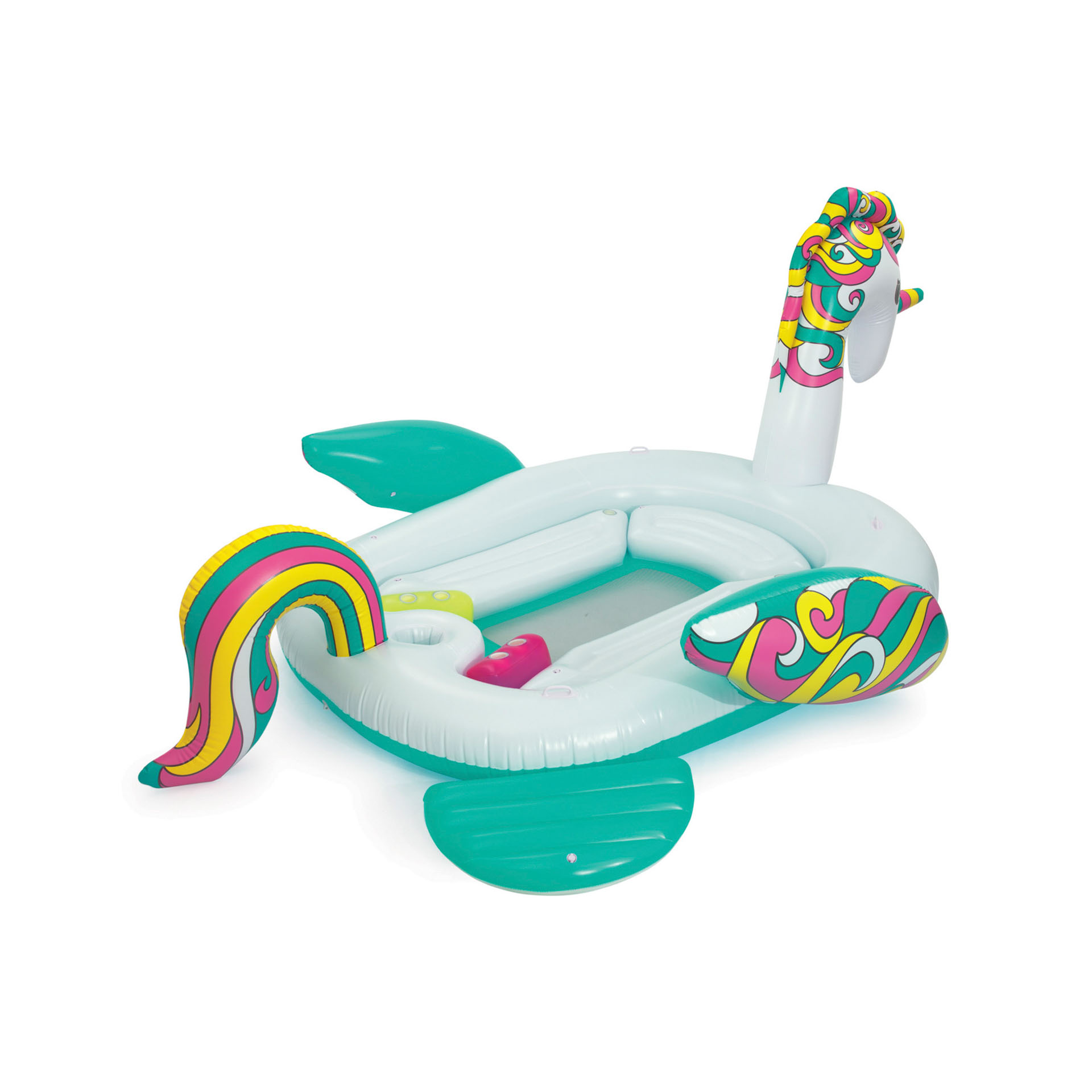 Maxi isola gonfiabile per 6 persone - Unicorno, , large
